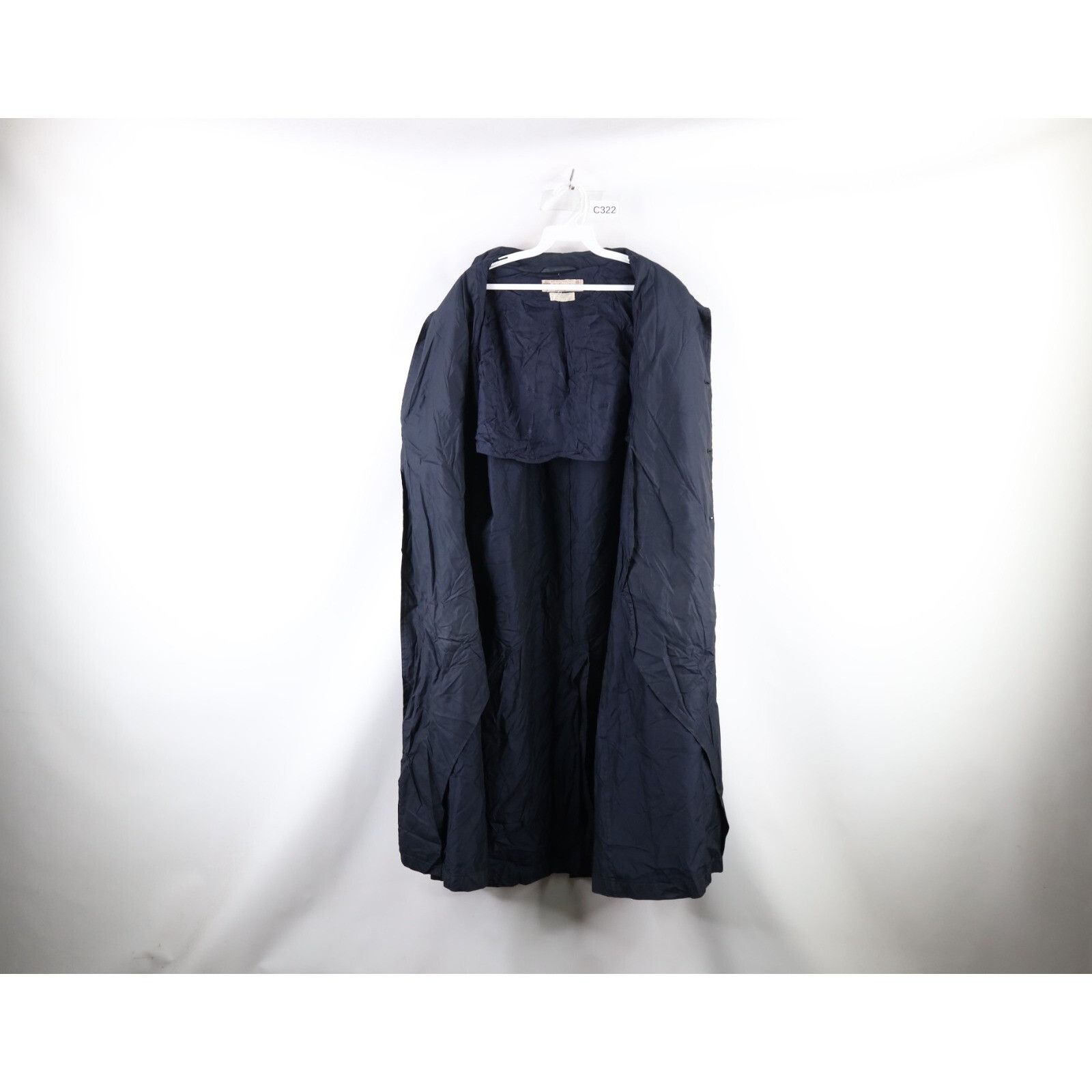 Gucci Vintage 70s Gucci Distressed Silk Trench Coat Jacket Size US L / EU 52-54 / 3 - 12 Thumbnail