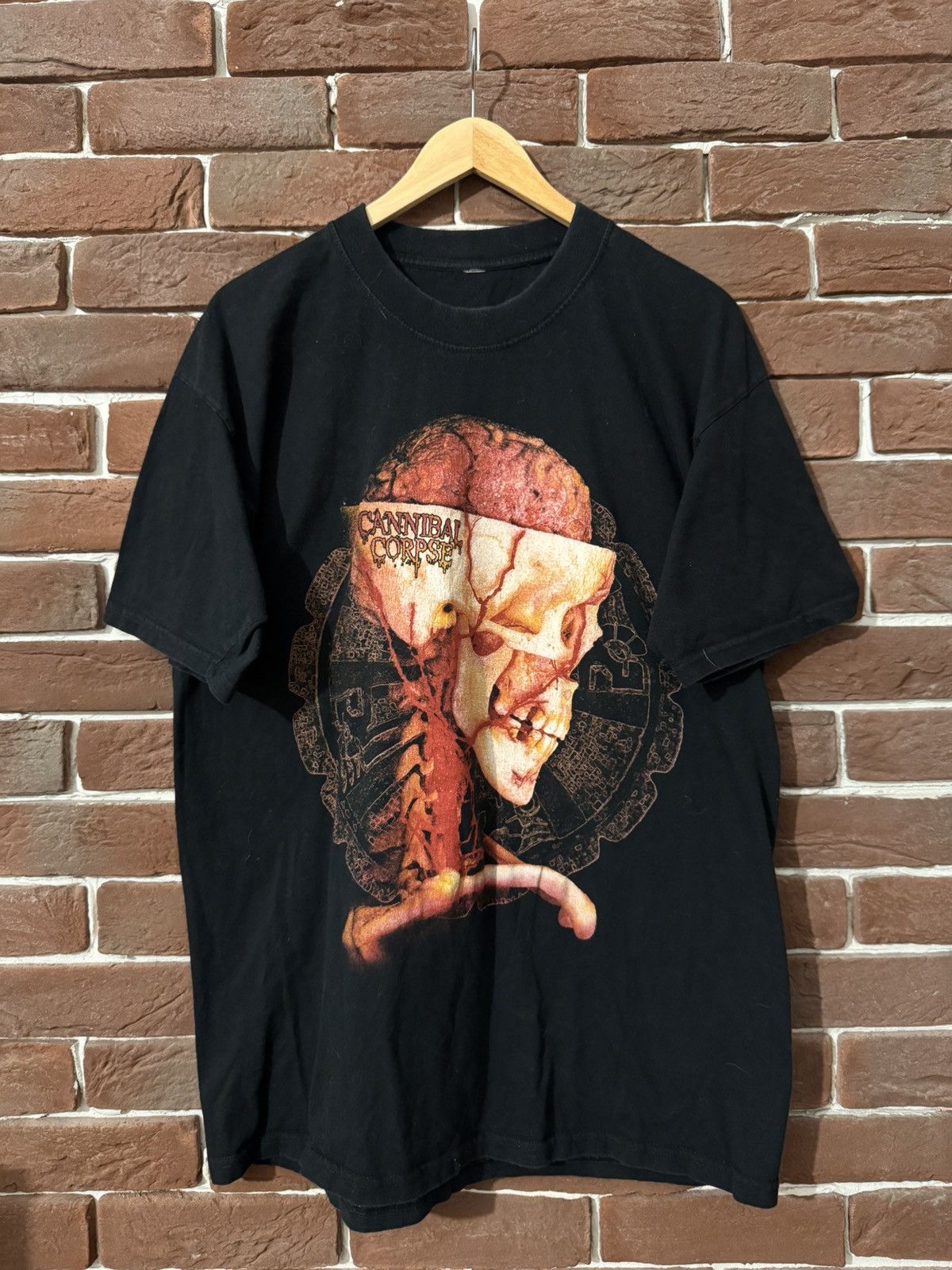 Band Tees Rare 2000 Cannibal Corpse Skeleton Death Metal Band Tee Size US L / EU 52-54 / 3 - 1 Thumbnail