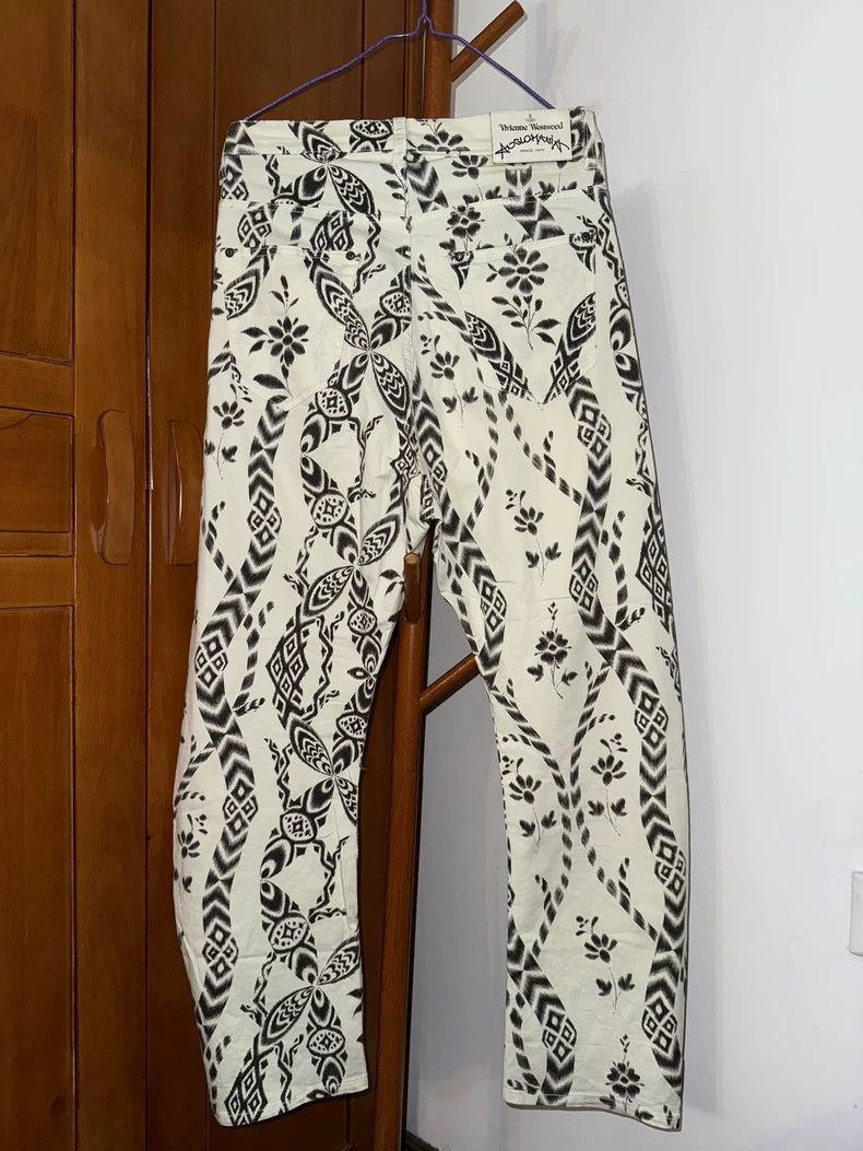 Vivienne Westwood Vivienne Westwood Brown vintage totem dyed cotton linen tr Size 25" / US 0 / IT 36 - 3 Thumbnail