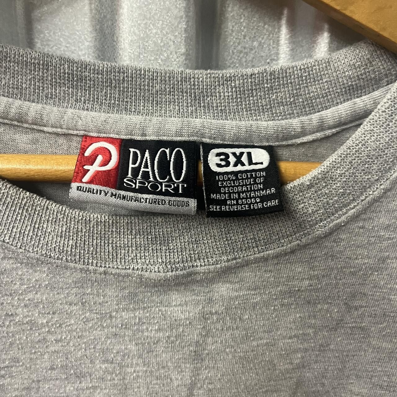 Vintage Y2K Paco Sport Paco Jeans Oversized Baggy Graphic T Shirt Size US XXL / EU 58 / 5 - 3 Thumbnail