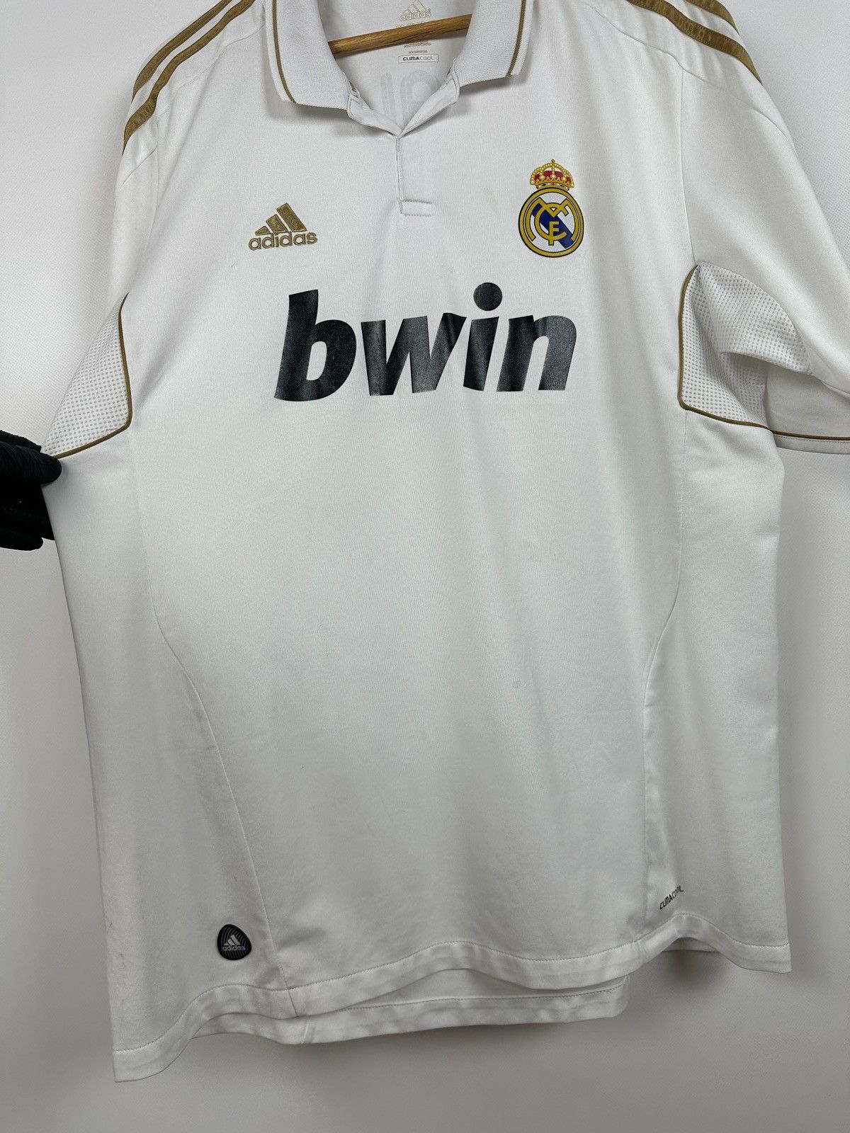 Adidas 2011/12 Vintage Adidas Real Madrid Cristiano Ronaldo Jersey Size US XL / EU 56 / 4 - 7 Thumbnail