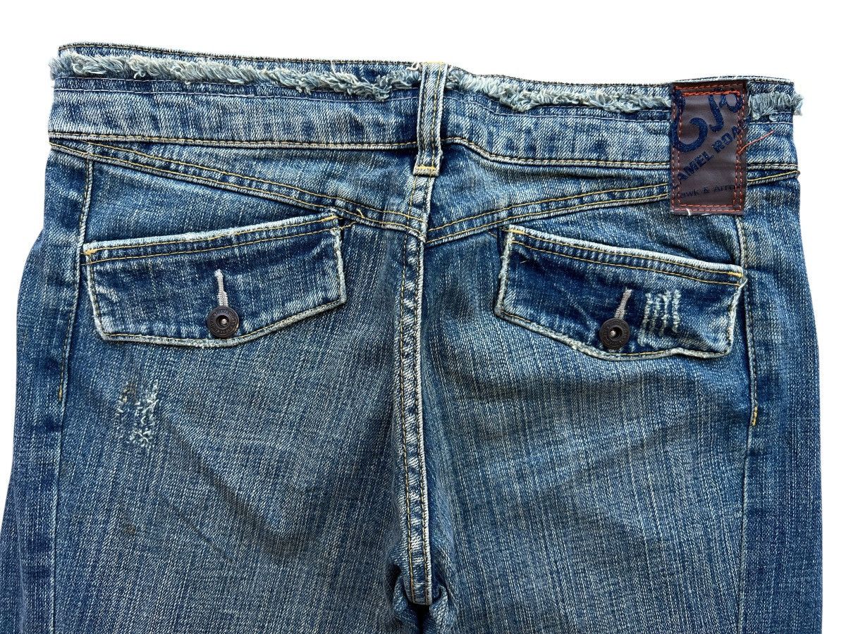 Japanese Brand Sweet Camel Lowrise Bootcut Flare Denim Jeans 30x32 Size 30" / US 8 / IT 44 - 7 Thumbnail