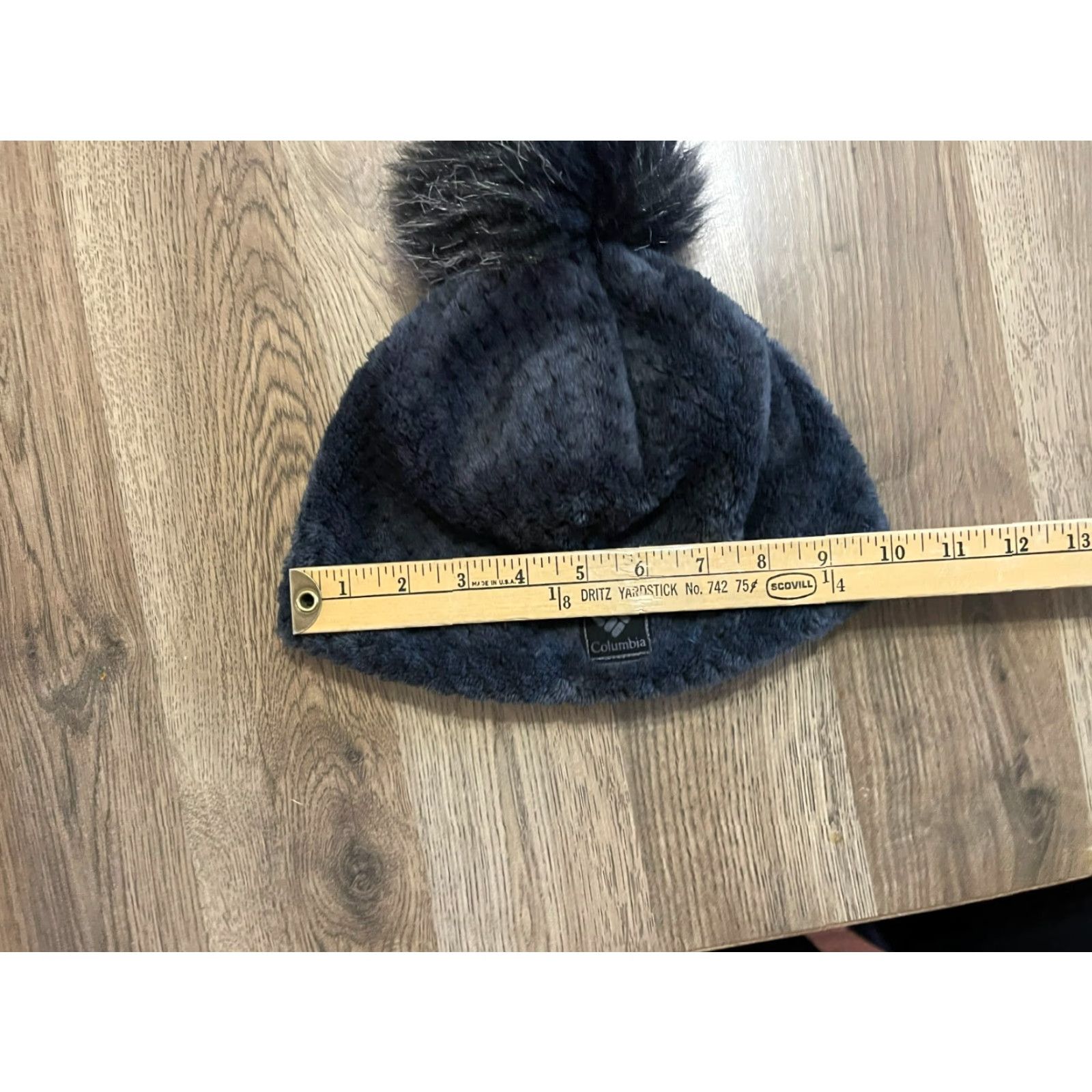 Vintage Columbia Hats Women's Gray Winter Beanie Pompom Top Size ONE SIZE - 4 Thumbnail