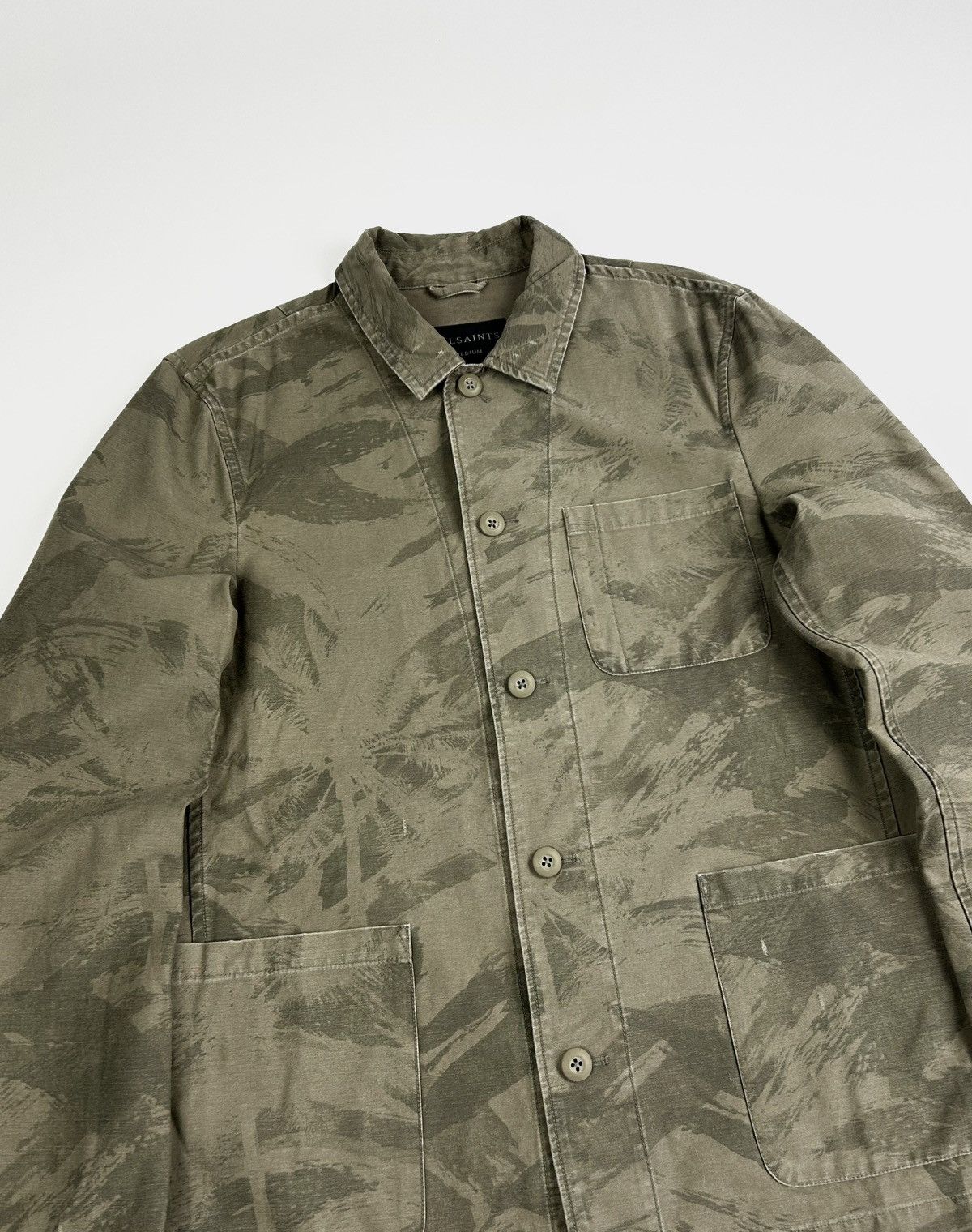 Allsaints Allsaints Camo Overshirt Jacket Size US M / EU 48-50 / 2 - 4 Thumbnail