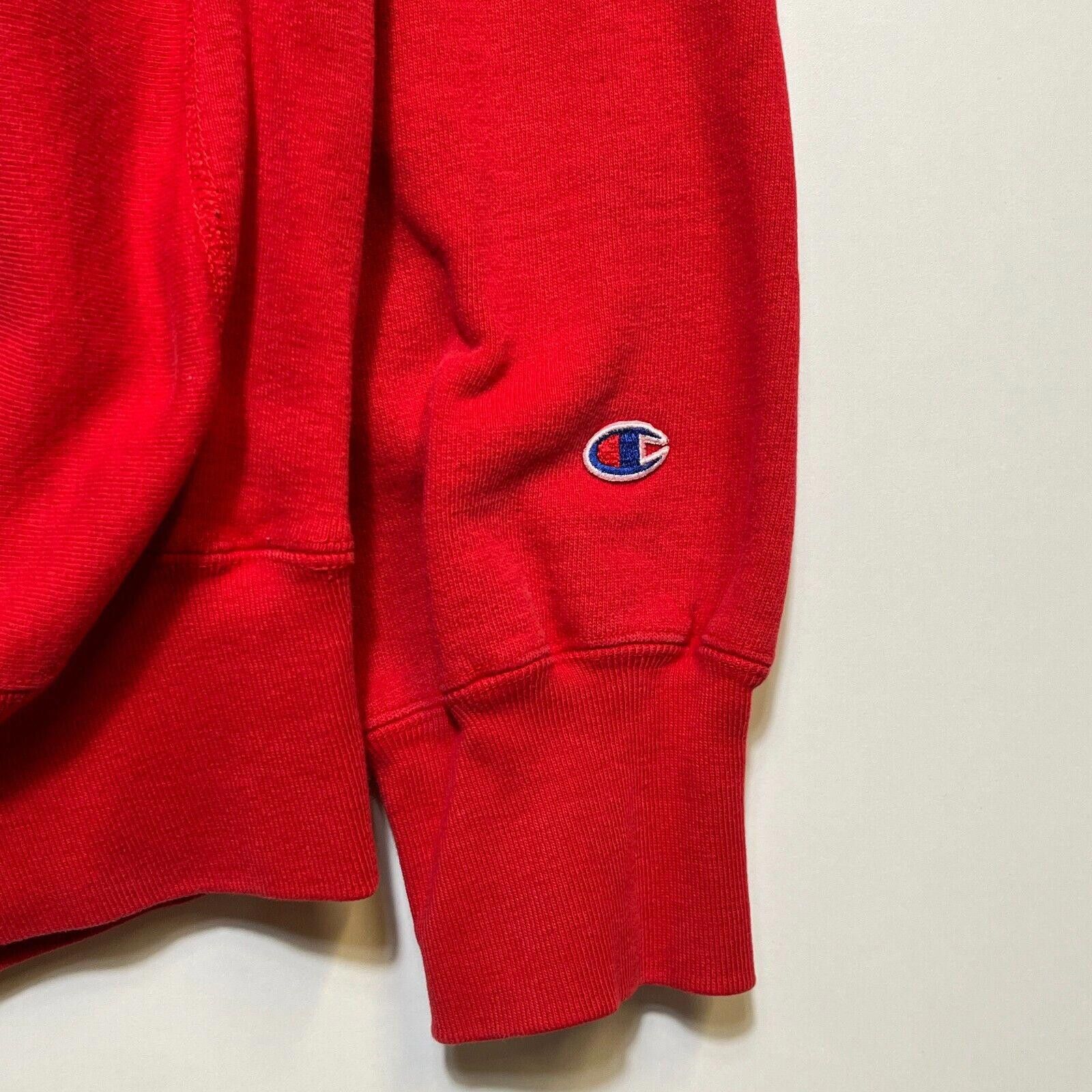 Champion × Vintage Vintage 80s Champion Reverse Weave Warmup Sweatshirt XL Size US 36 / EU 52 - 6 Thumbnail
