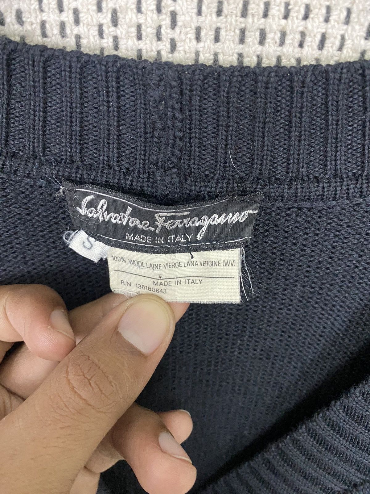 Designer × Salvatore Ferragamo WOOL MADE IN ITALY SALVATORE FERRAGAMO VERY RARE Size US S / EU 44-46 / 1 - 3 Thumbnail