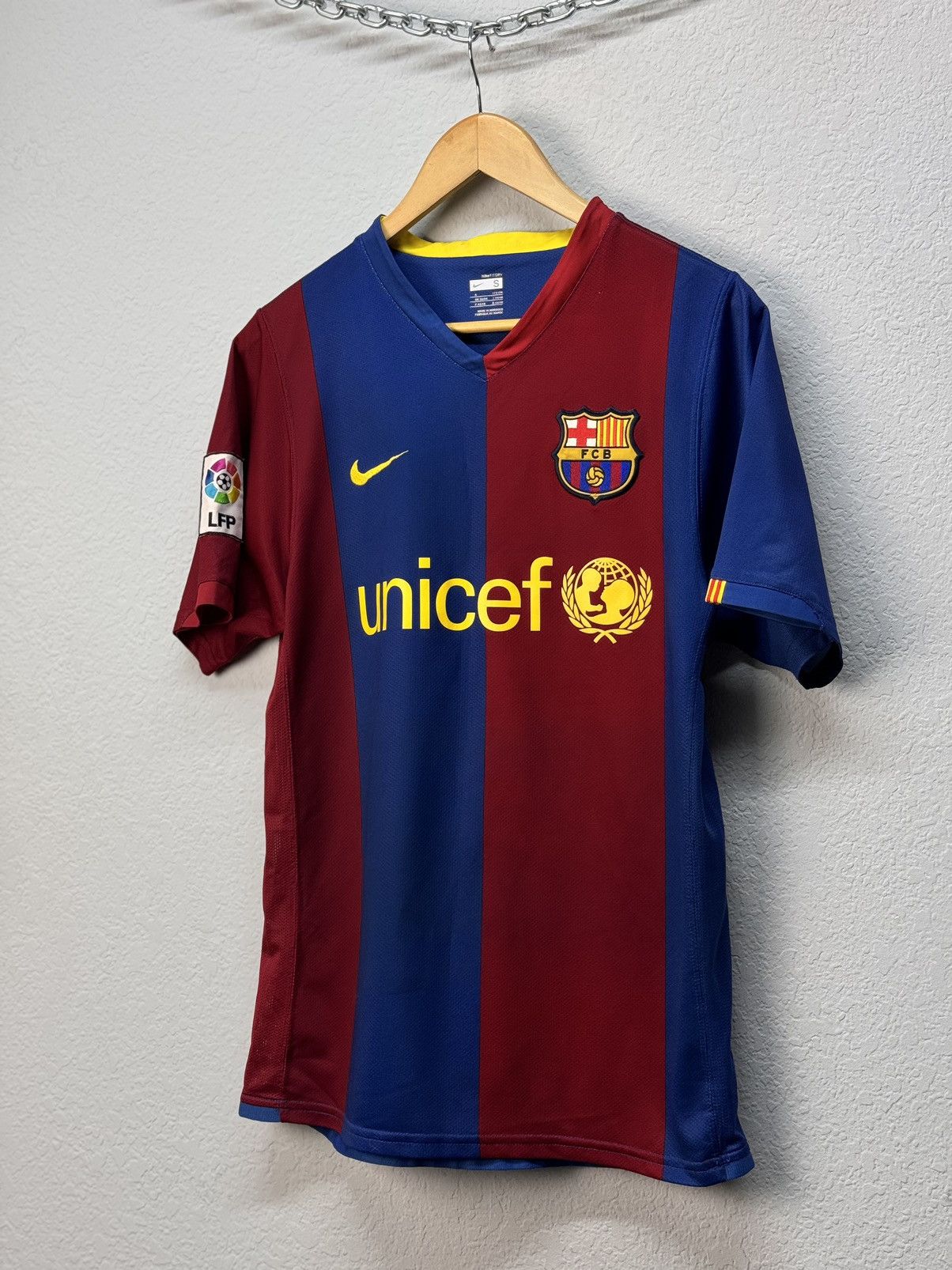 Other Vintage FC BARCELONA 2006/7 jersey home football Jack Cactus Size US S / EU 44-46 / 1 - 2 Thumbnail
