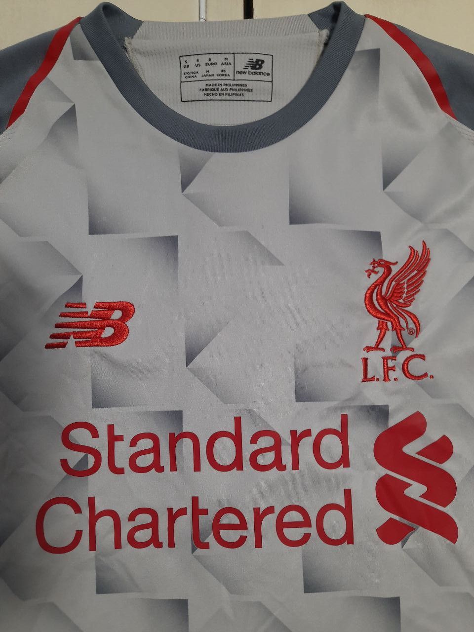 New Balance Liverpool FC 2018/19 Third Jersey UEFA Champions League Size US S / EU 44-46 / 1 - 3 Thumbnail