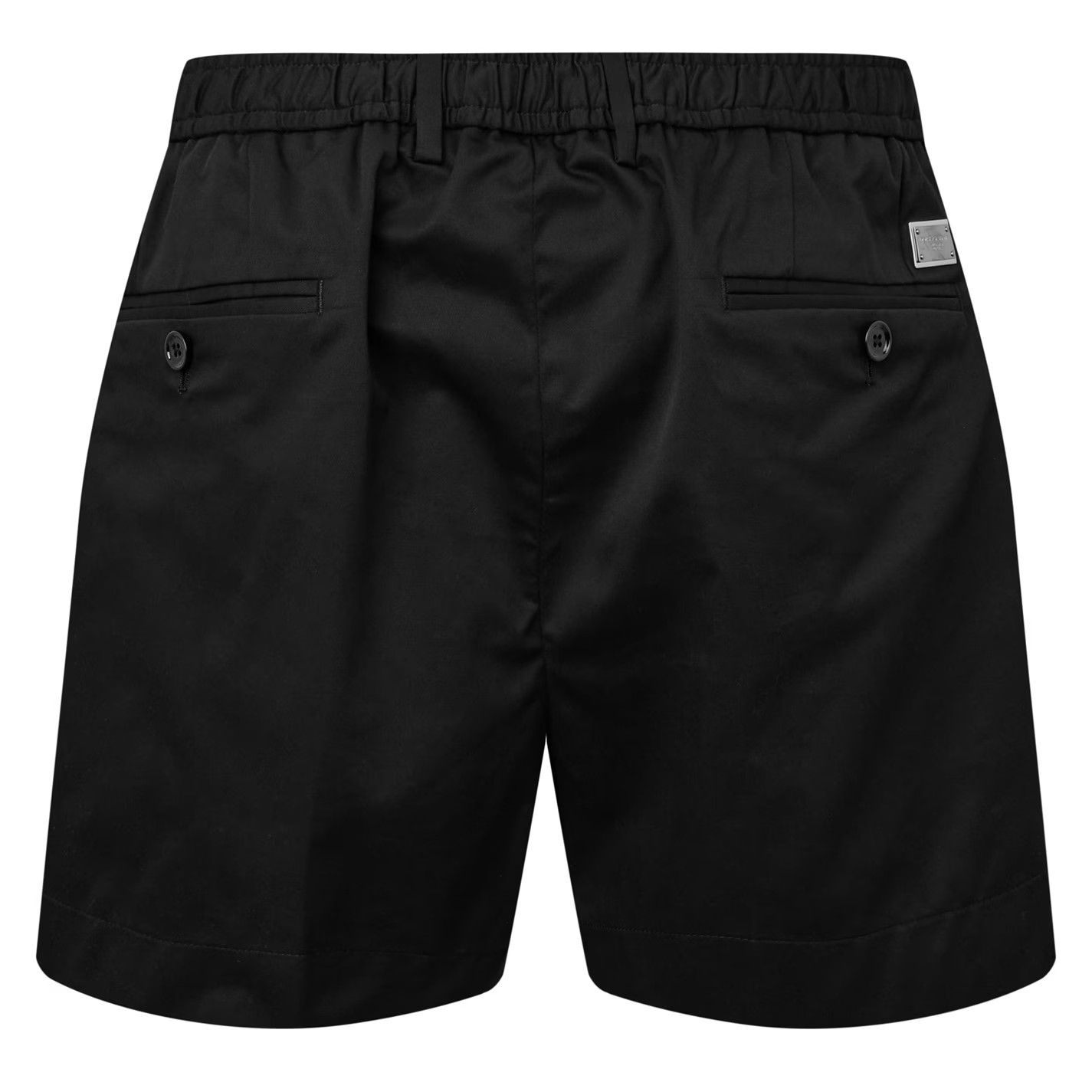 Dolce & Gabbana o1g2r1mq0426 Pleated Tailored Shorts in Black Size US 32 / EU 48 - 2 Thumbnail