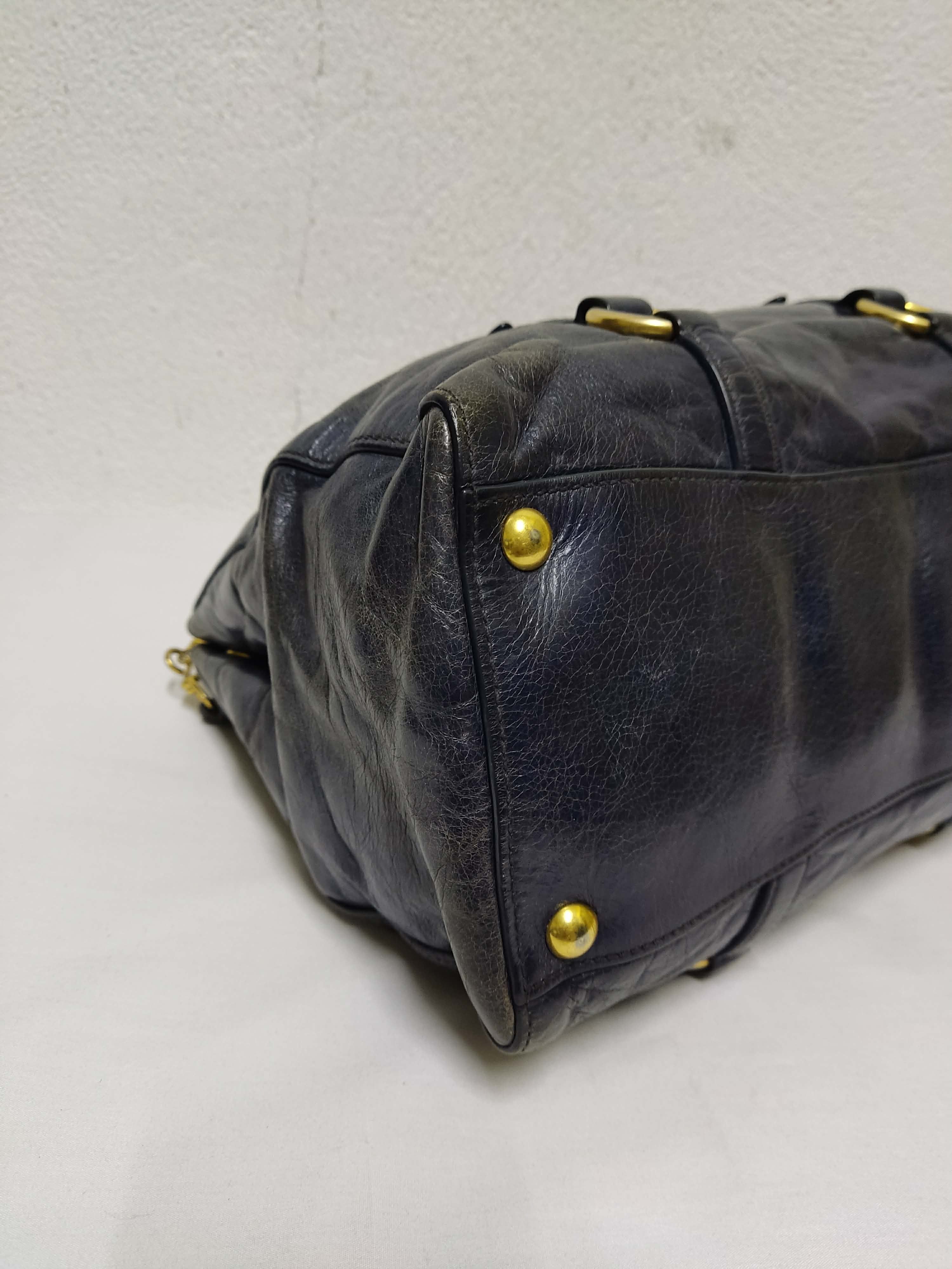 Miu Miu Authentic MIU MIU Vitello Lux Leather Handbag / Tote Bag Size ONE SIZE - 11 Thumbnail