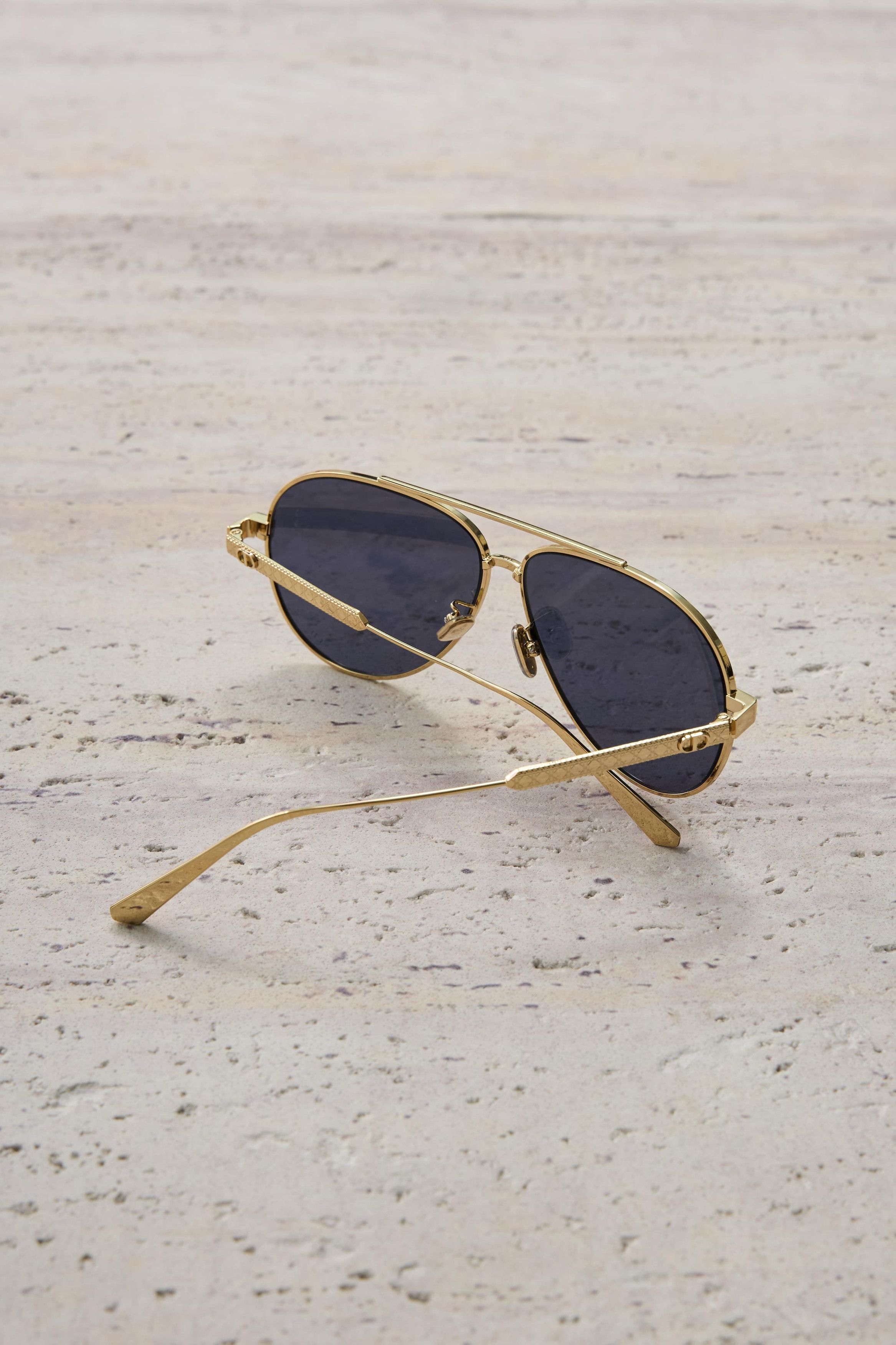 Dior DIOR DIORCANNAGE A1U B0B0 GOLD BLUE Size ONE SIZE - 4 Thumbnail