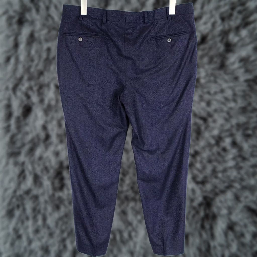 Suitsupply Suitsupply Brescia Trousers Men's UK 42S / W37 Wool Zip Fly Pockets Blue Tapered Front Flat Front Formal Business Size US 42 / EU 58 - 1 Thumbnail