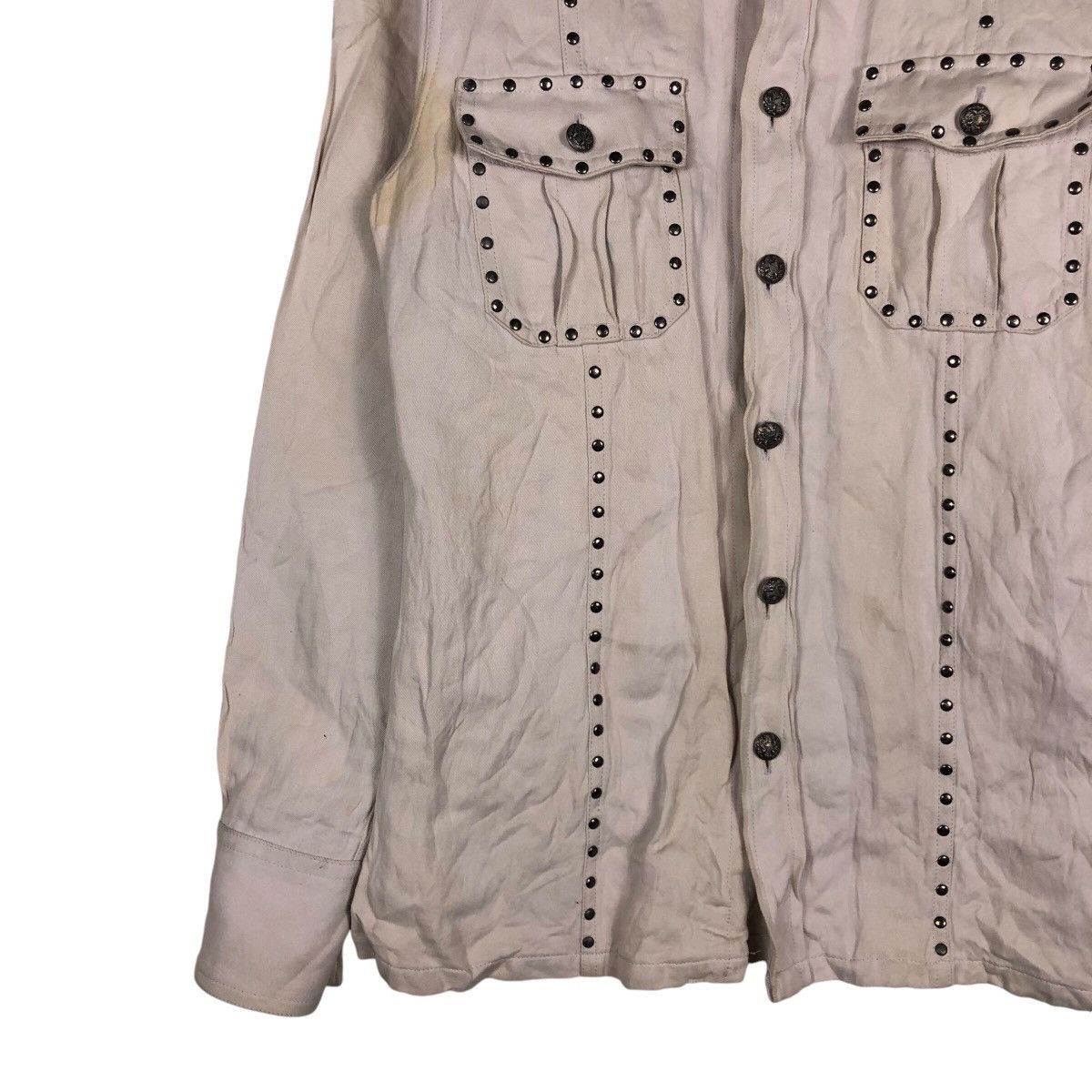 Japanese Brand 📌Vintage Shellac Western Design Cowboy Button Jacket Size US M / EU 48-50 / 2 - 4 Thumbnail
