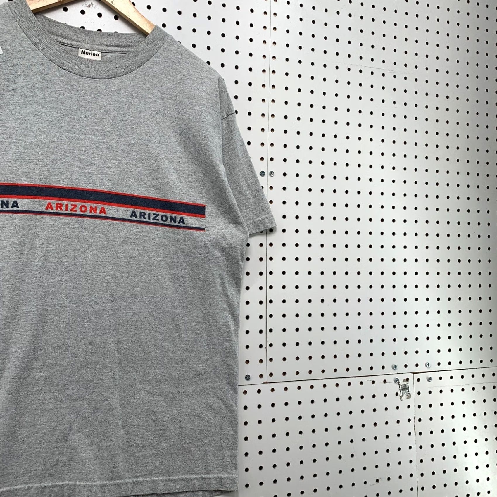 Vintage VINTAGE Arizona Shirt Gray Single Stitch MURINA Adult Large 21x29 90s Shirt Mens Size US L / EU 52-54 / 3 - 4 Thumbnail