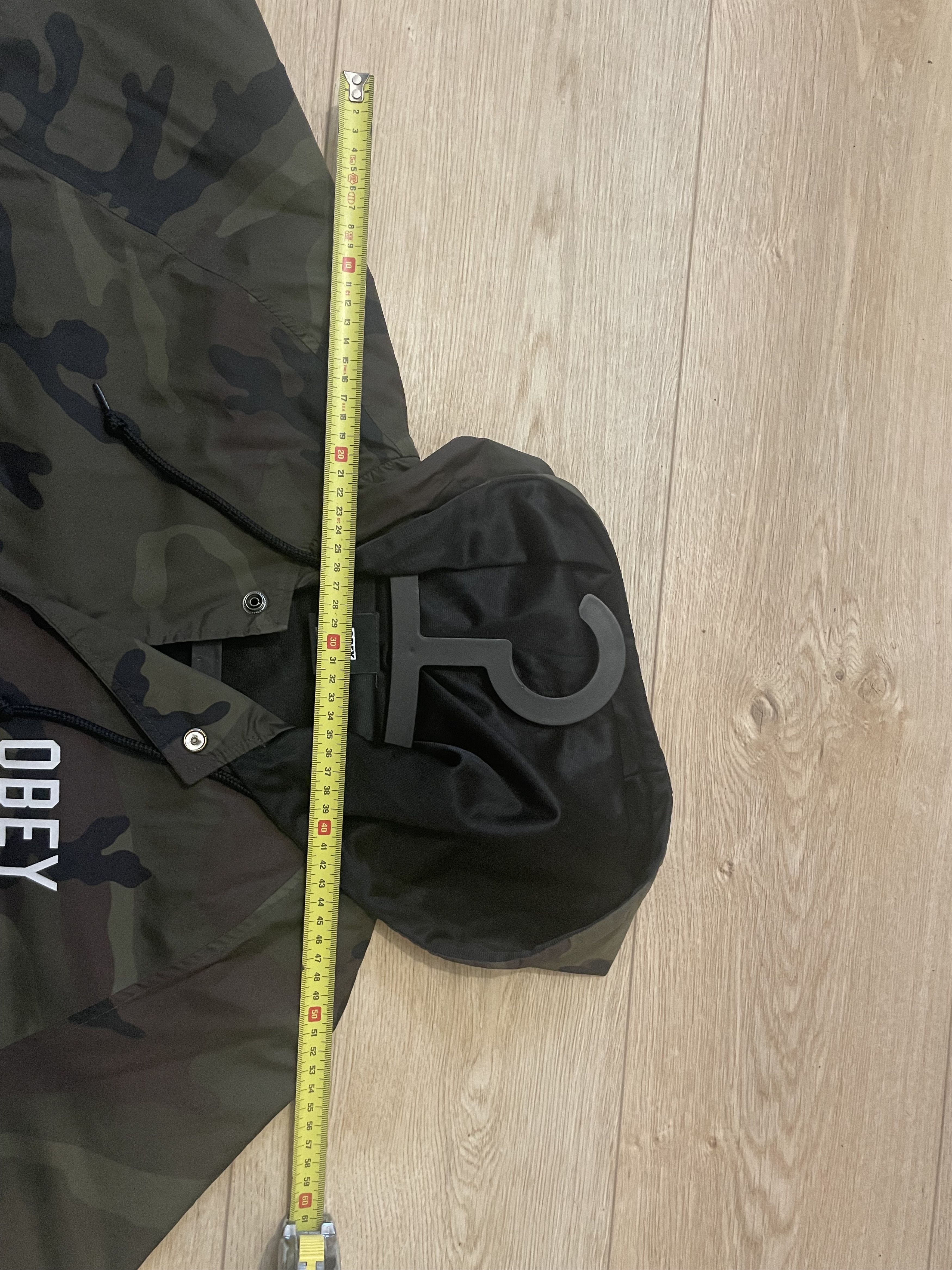 Obey Obey Hooded Camo Windbreaker Size US S / EU 44-46 / 1 - 9 Thumbnail