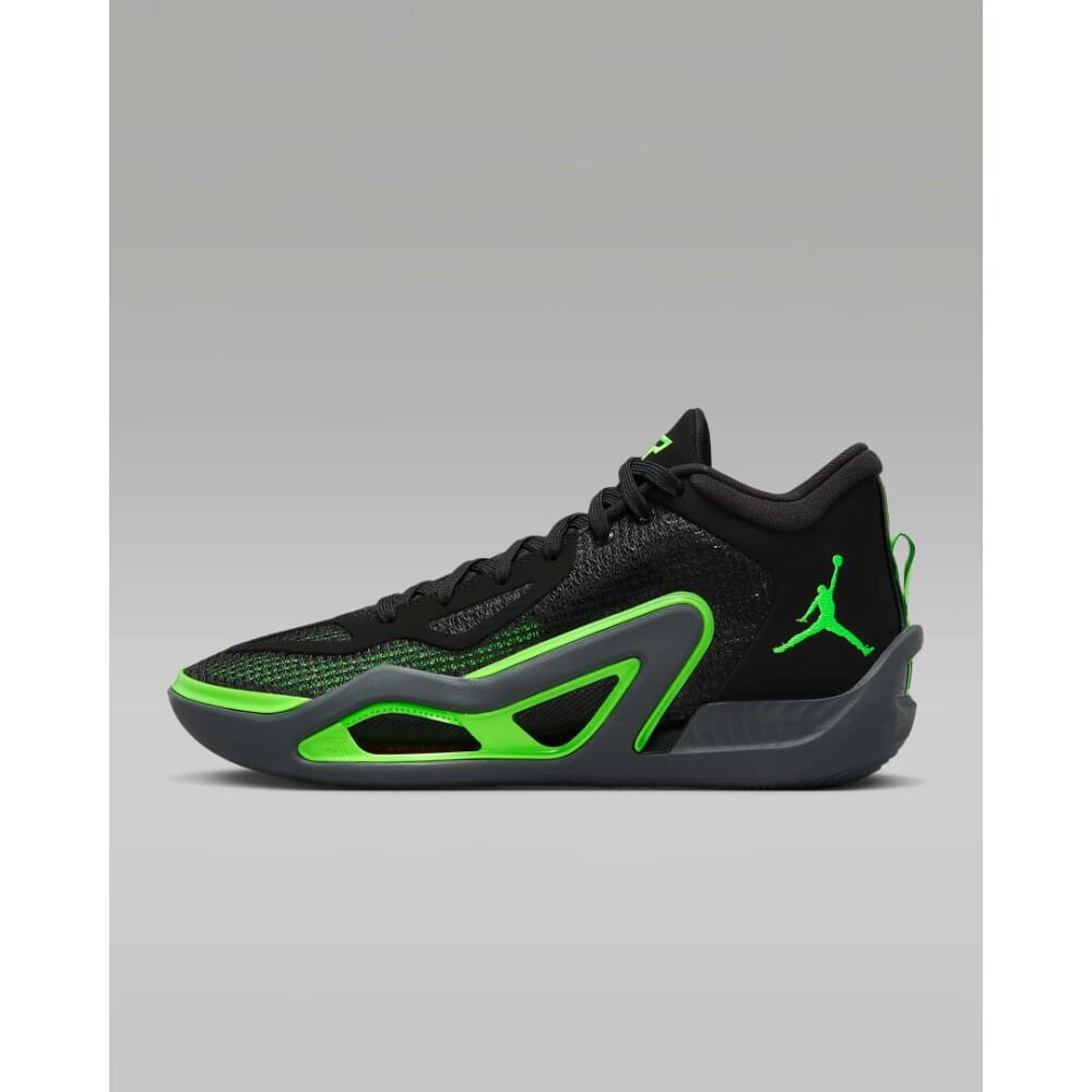 image of Nike Jordan Tatum 1 Black/green Strike-Anthracite Dz3324-003 Shoes in Black/Green Strike/Anthracite
