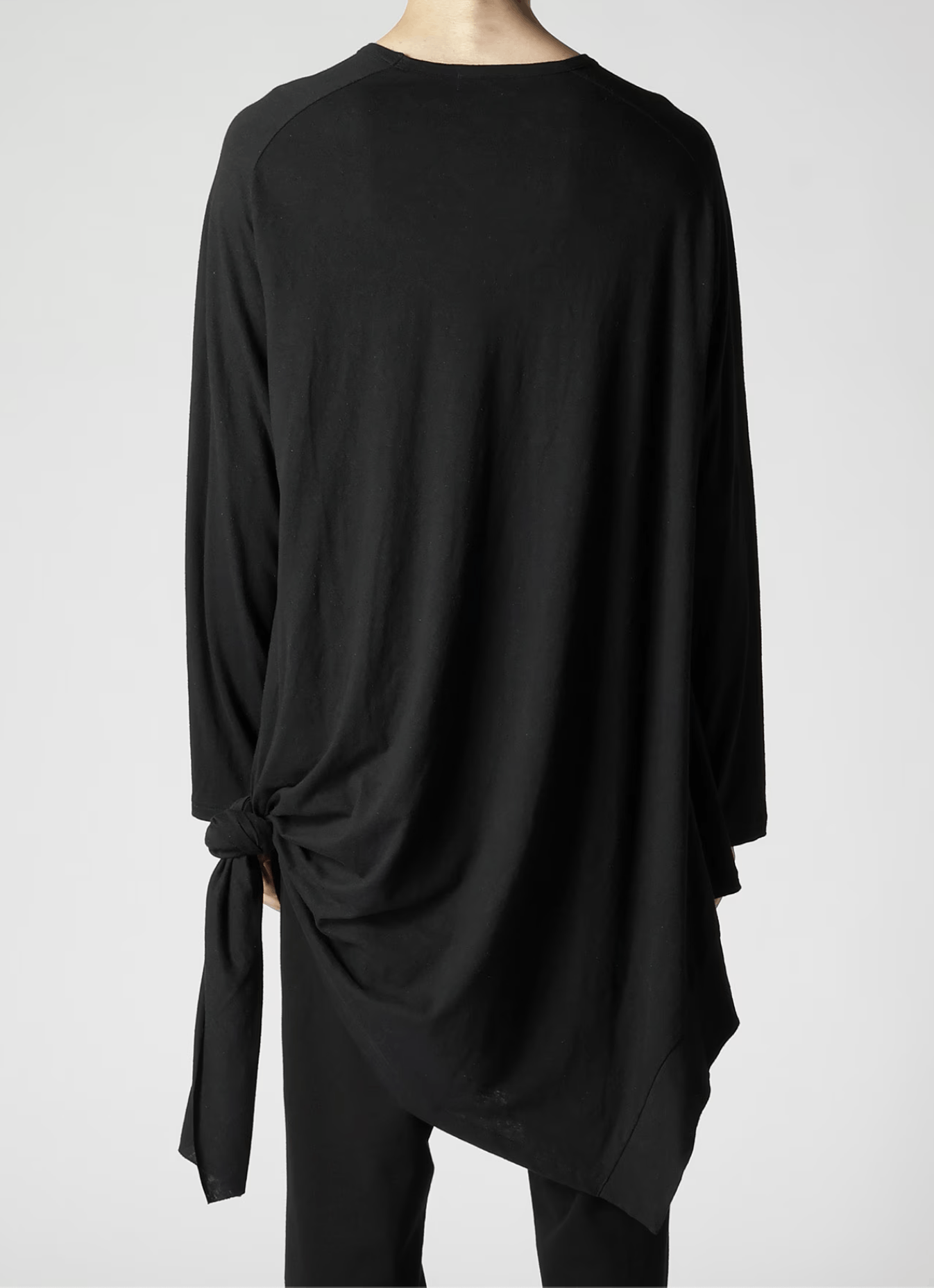 Yohji Yamamoto Yohji Yamamoto Pour Homme - TIED UP RAGLAN T Shirt Size US L / EU 52-54 / 3 - 9 Thumbnail