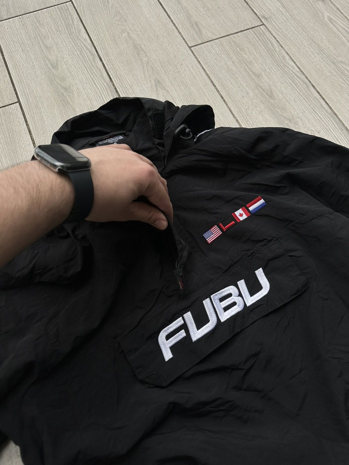Other Vintage Fubu Japanese Nylon Hip-Hop Anorak Jacket Size US M / EU 48-50 / 2 - 7 Thumbnail