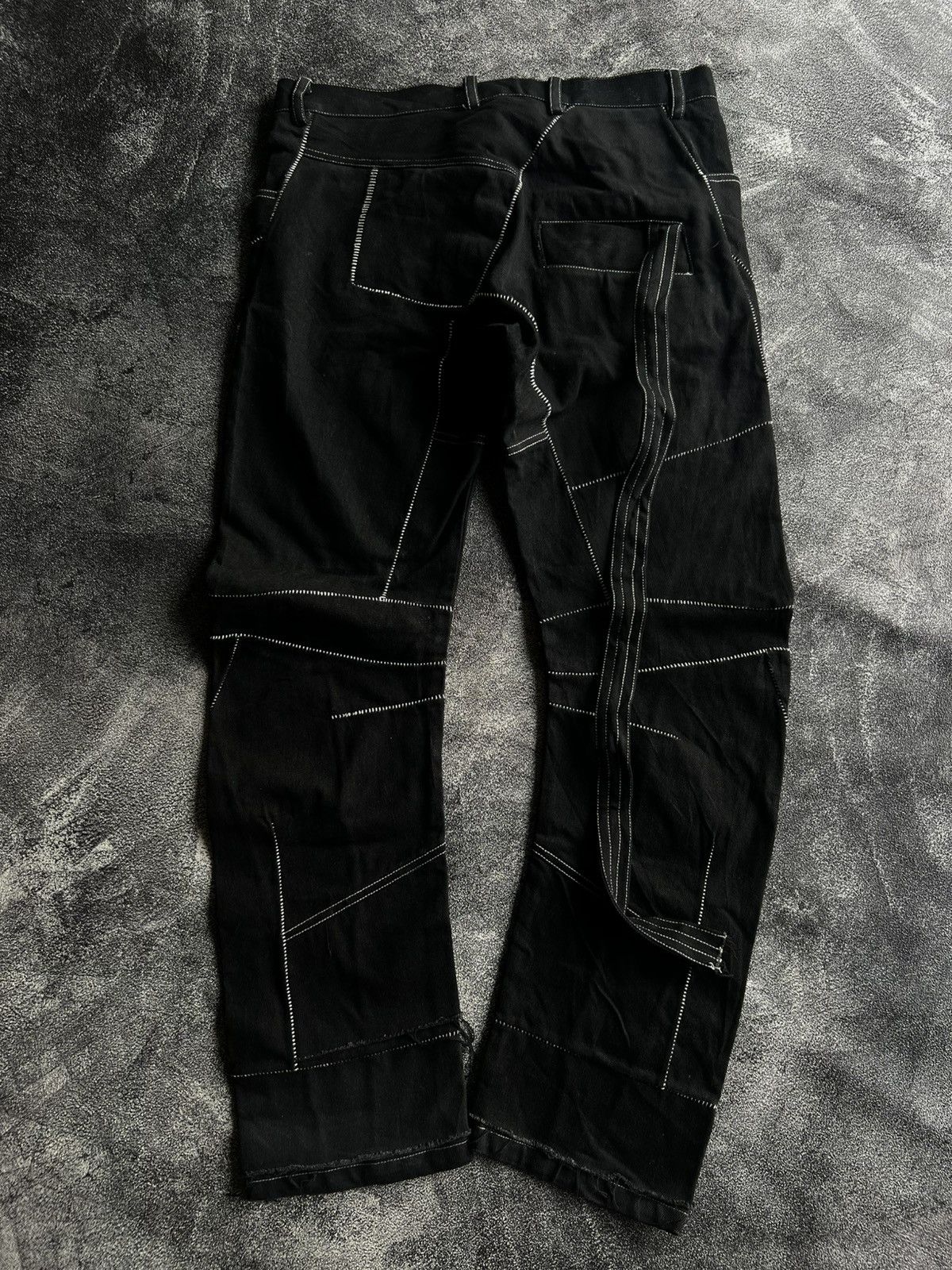 14th Addiction Chaunk Drklac SS17 Denim Pants Size US 33 - 10 Thumbnail