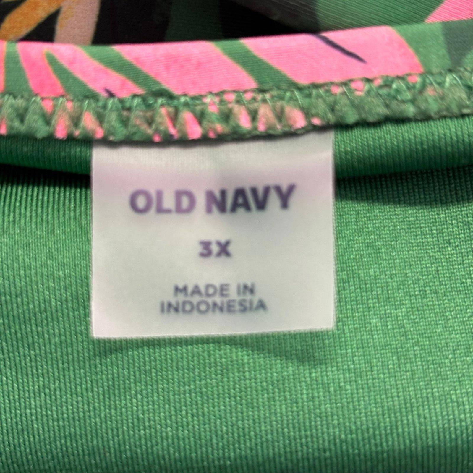 Old Navy Old Navy Women's Floral High-Waisted Swim Bottoms 3X NWT Size ONE SIZE - 8 Thumbnail