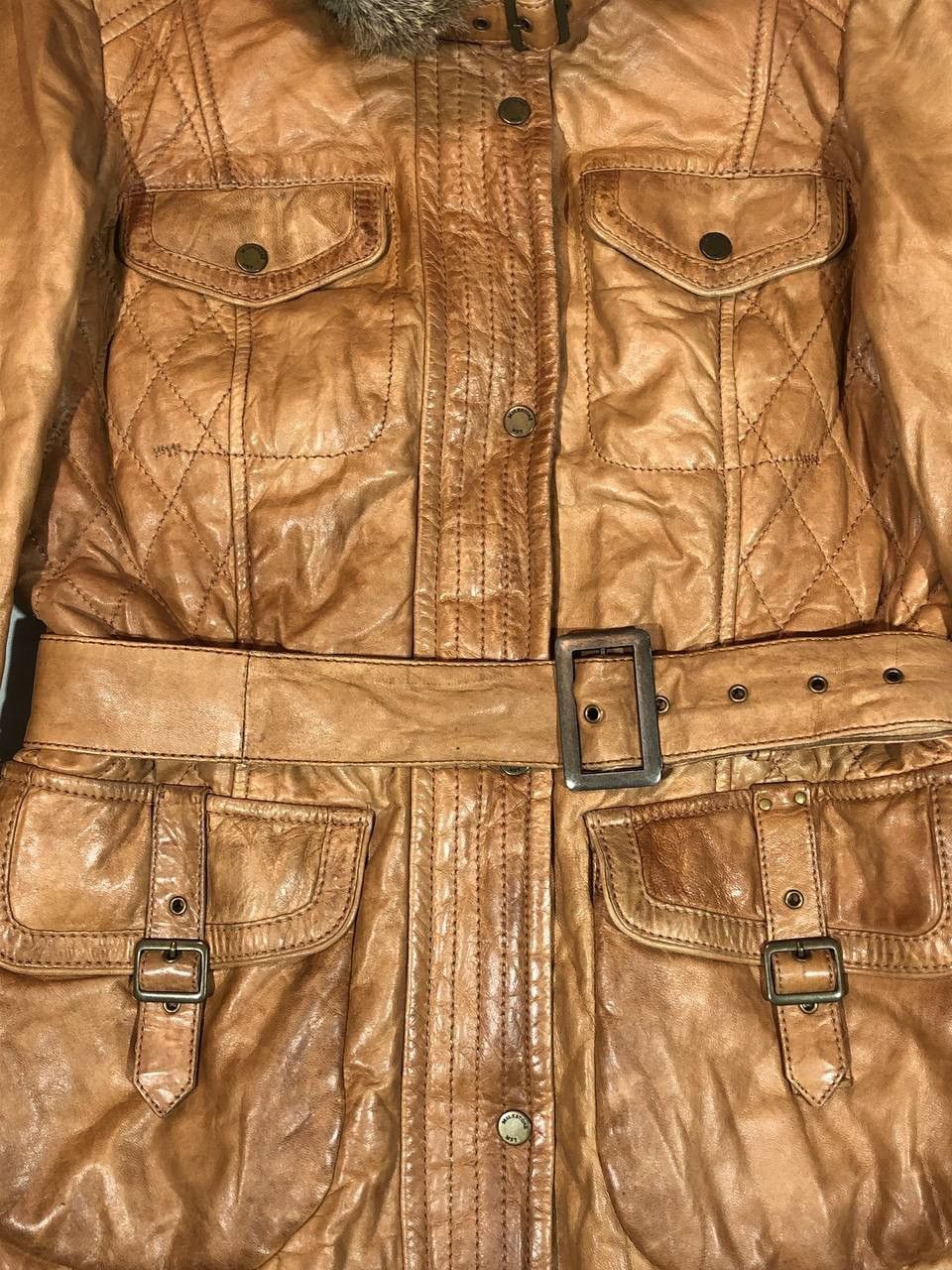 Milestone Milestone Autumn/Winter Leather Jacket Wooman Size M / US 6-8 / IT 42-44 - 9 Thumbnail