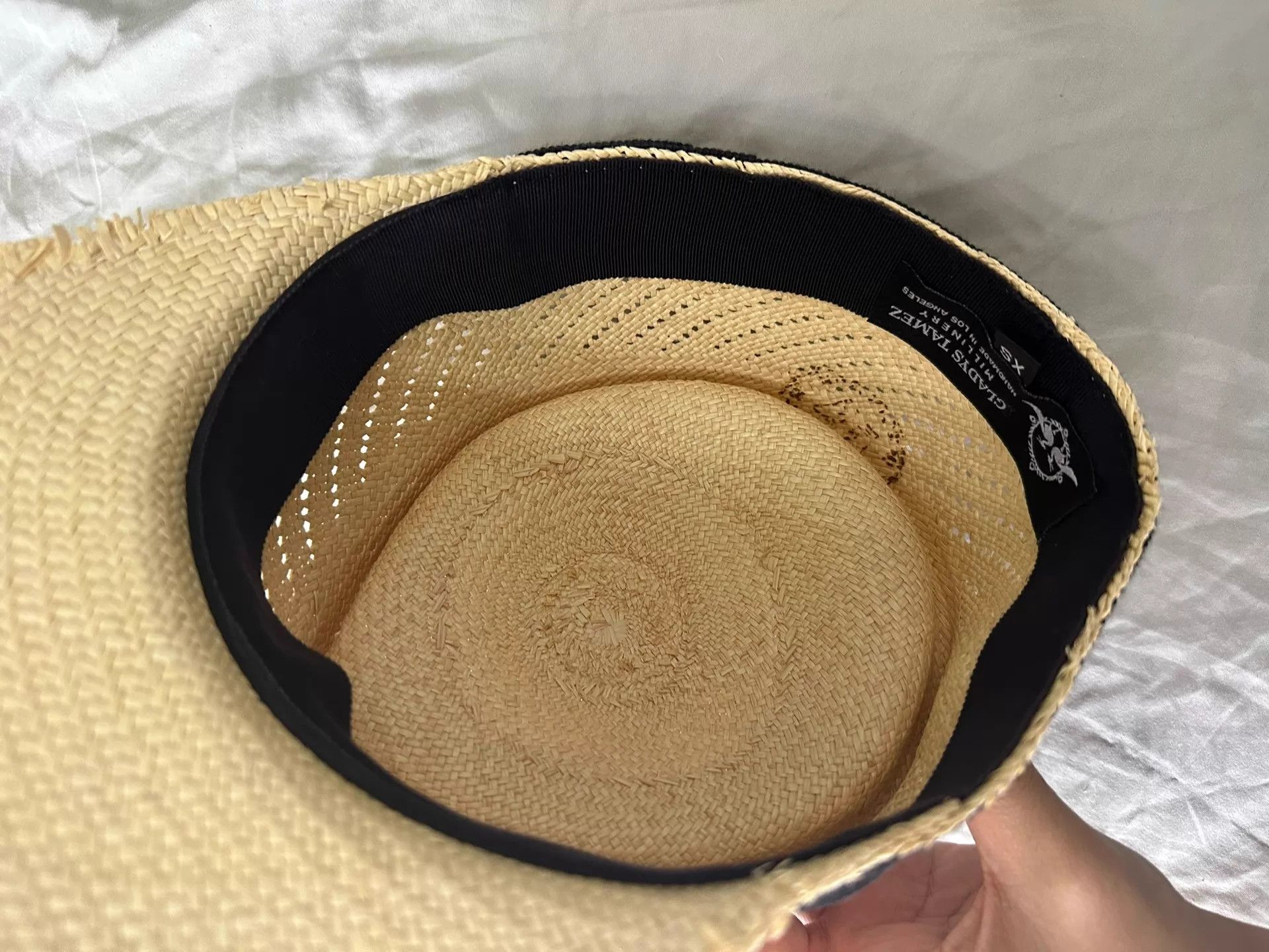 Other Gladys Tamez Handmade Straw Hat 95 New Small Never Size ONE SIZE - 3 Thumbnail