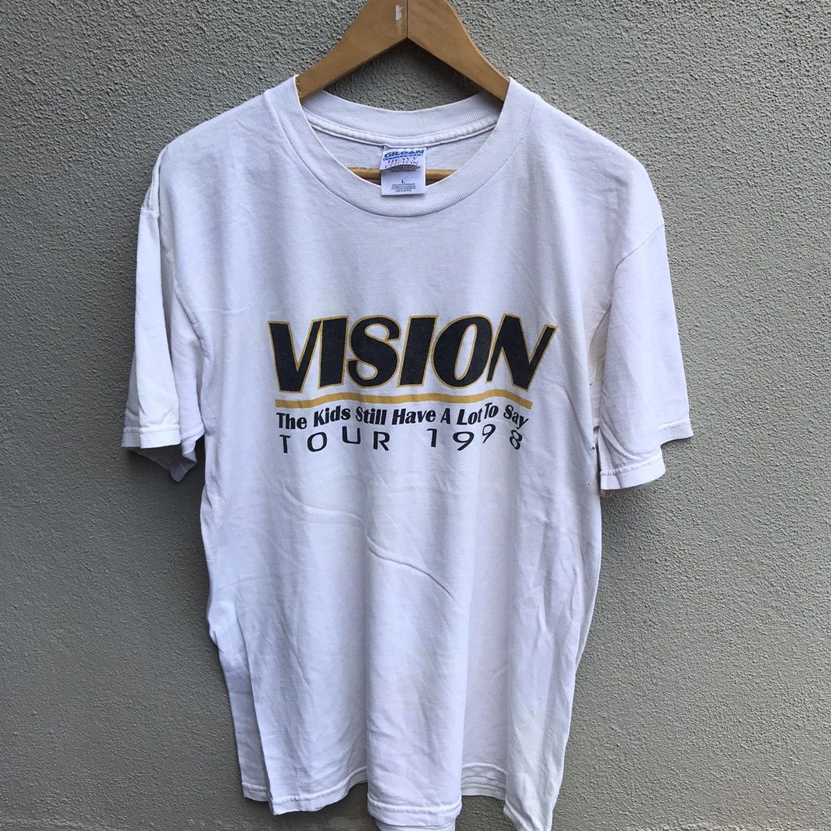 Band Tees Vintage 90s VISION band tee hardcore punk Size US L / EU 52-54 / 3 - 2 Thumbnail