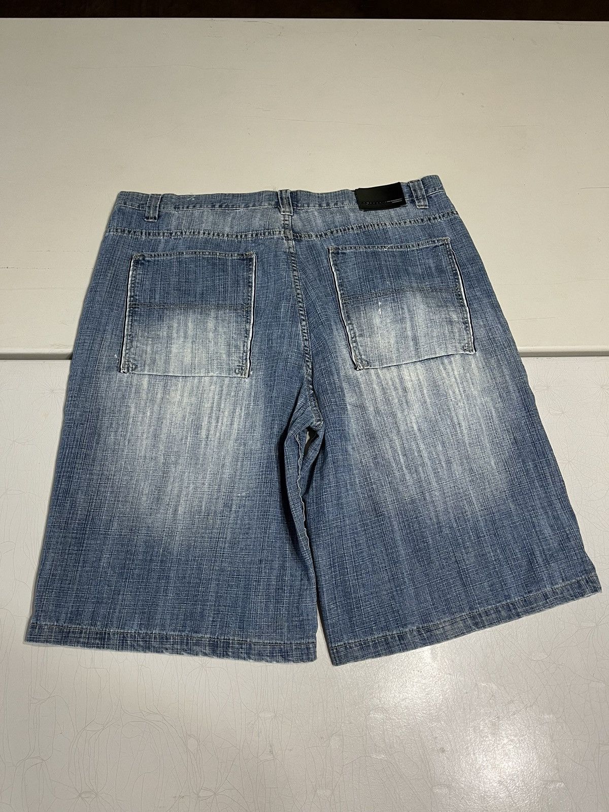 Vintage Y2K Koman baggy denim shorts Size US 42 / EU 58 - 2 Thumbnail