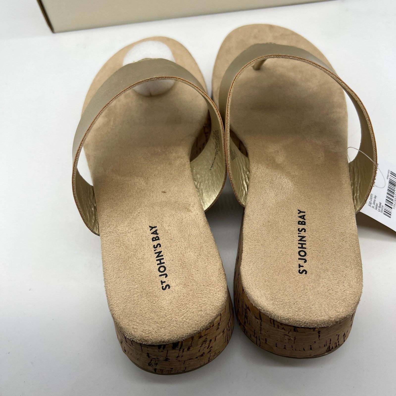 Other St. John's Bay Salden Women's Sandals Gold Size US 9 / IT 39 - 5 Thumbnail