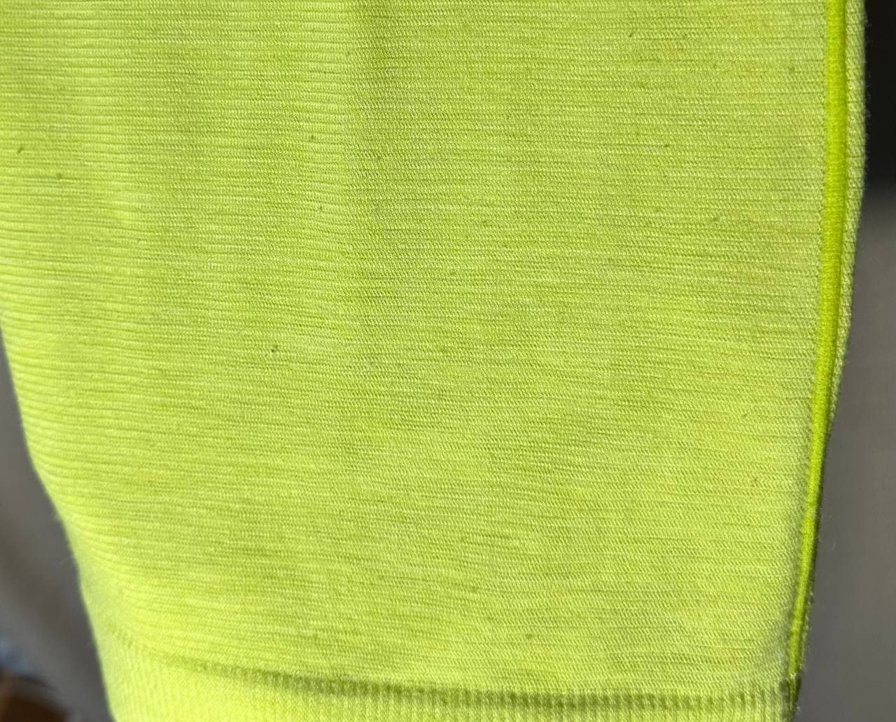 Adidas × Stella McCartney Adidas by Stella McCartney T-shirt 1/2 zip green wool mixed Size S / US 4 / IT 40 - 8 Thumbnail