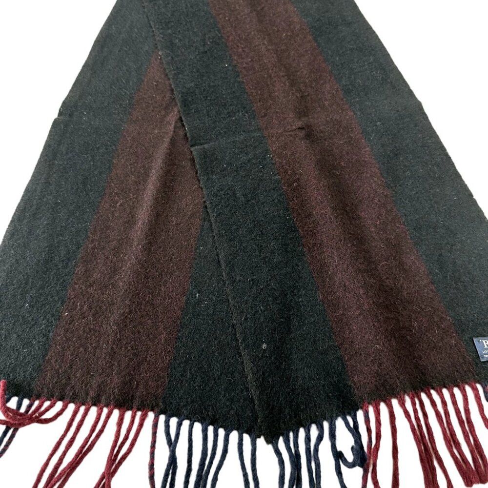 Burberry Burberrys Classic Check Scarf Black 100% Cashmere Unisex Sc Size ONE SIZE - 4 Thumbnail