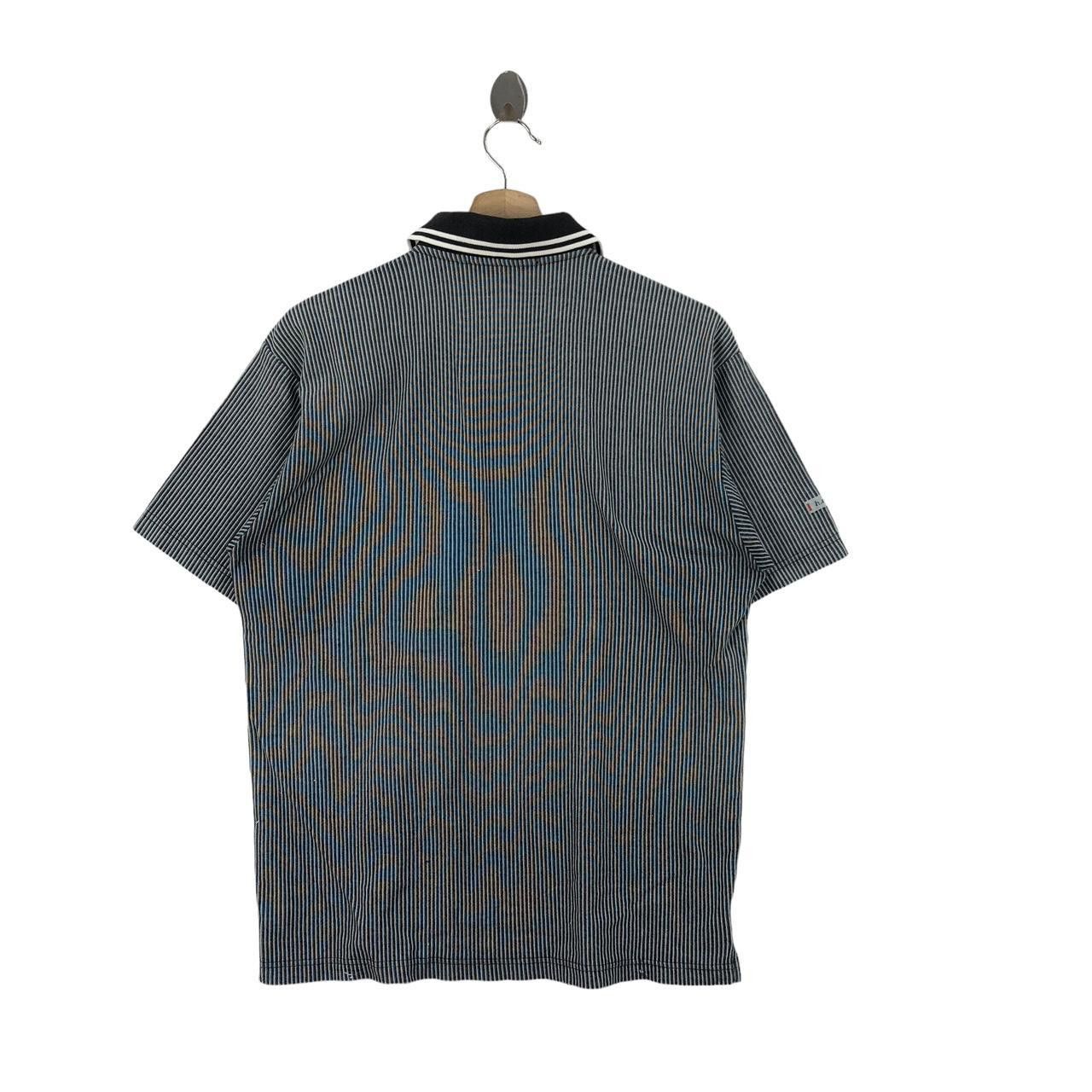 Japanese Brand HIROMICHI NAKANO GOLF Collection Polo Tee Shirt Striped Size US L / EU 52-54 / 3 - 2 Thumbnail