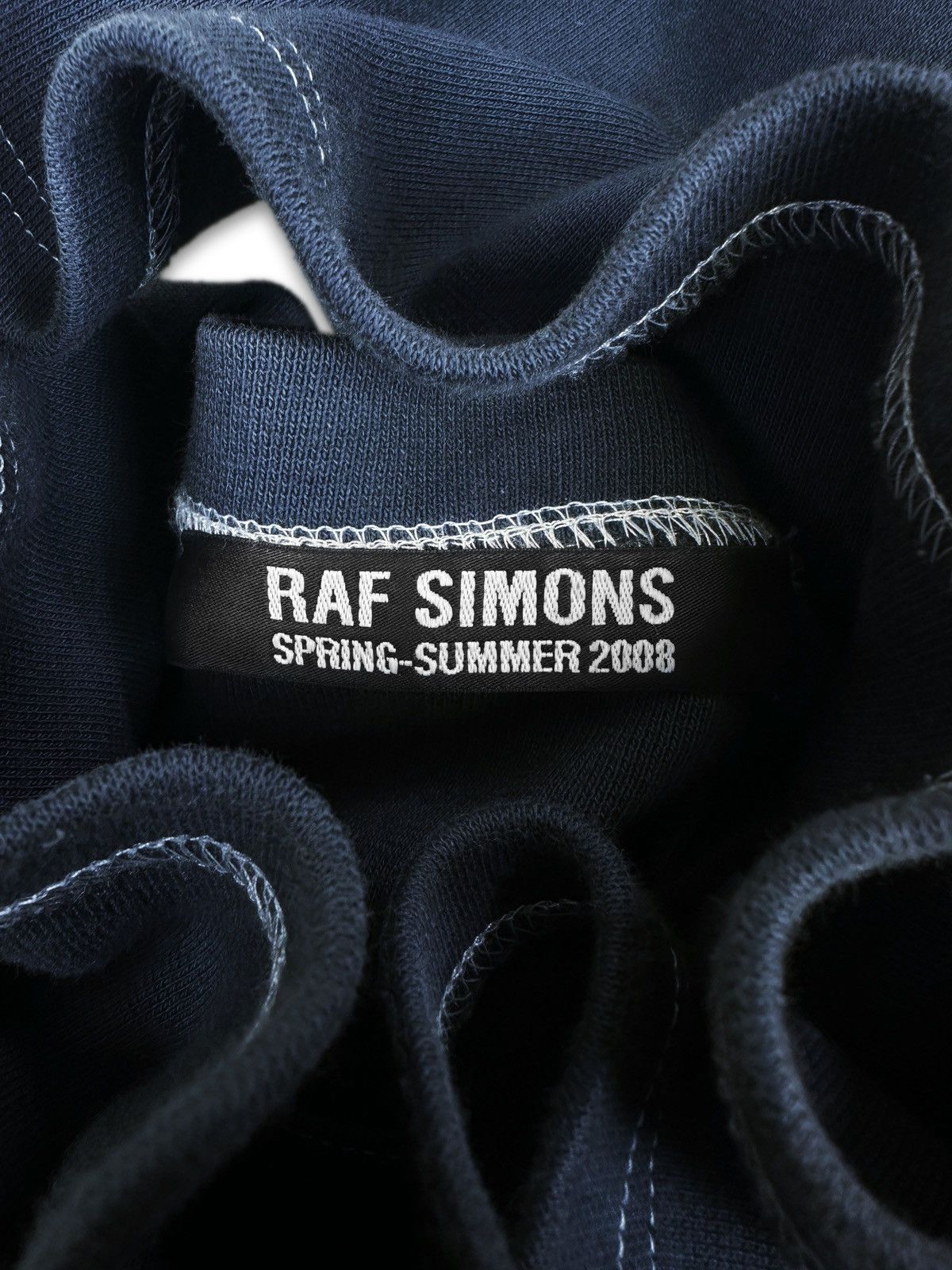 Raf Simons SS08 Raf Simons ‘Double Layered’ Split Dyed T-Shirt Size US M / EU 48-50 / 2 - 4 Thumbnail