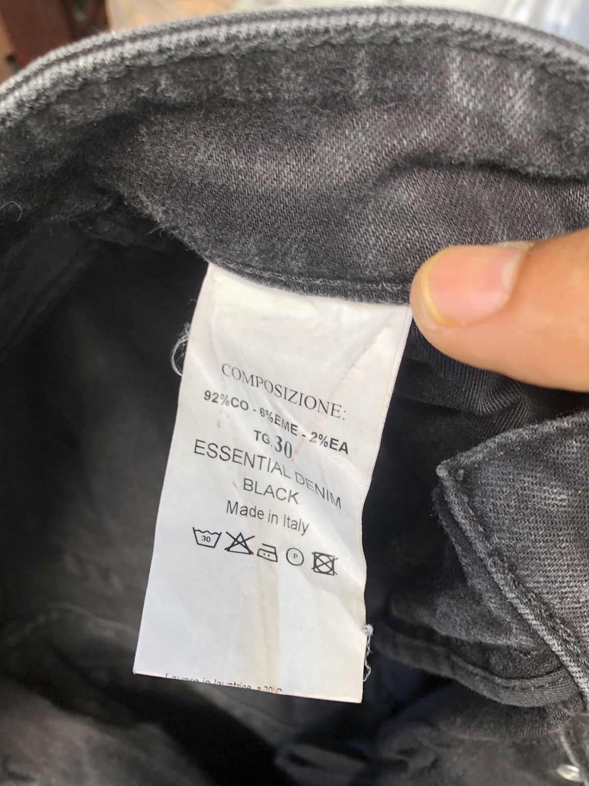 Represent Clo. Represent Clo Jeans Skinny Slim Black Size US 30 / EU 46 - 11 Thumbnail