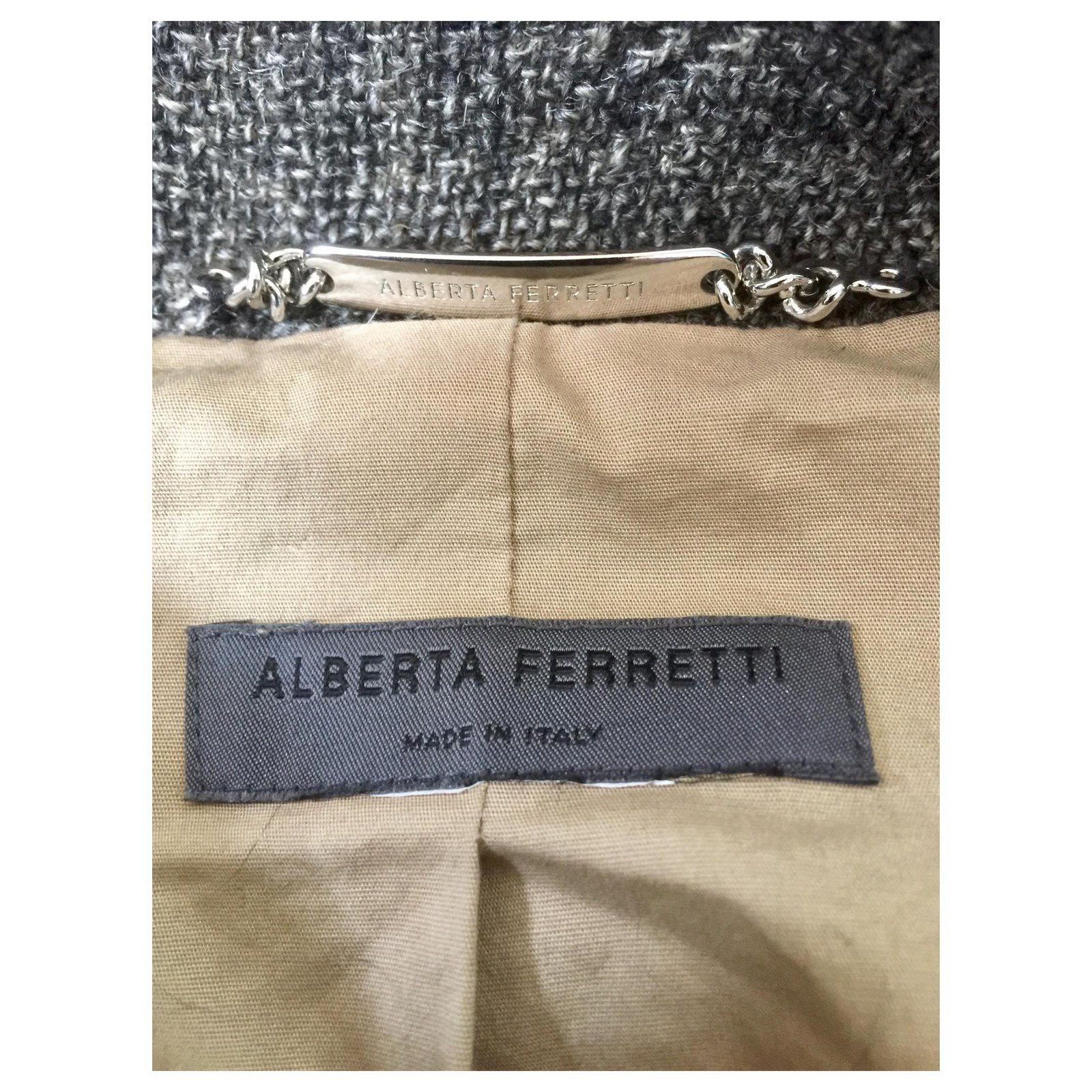 Alberta Ferretti Alberta Ferretti oversized jute trench coat Size M / US 6-8 / IT 42-44 - 2 Thumbnail
