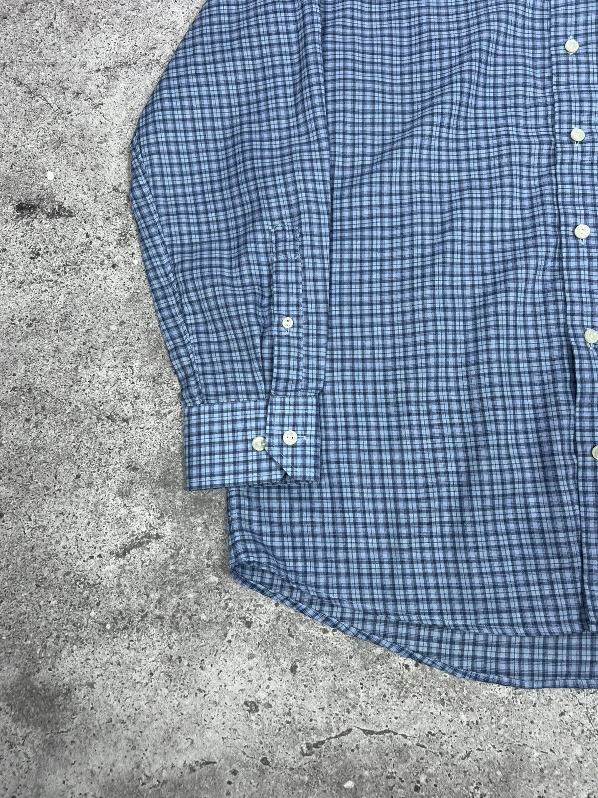 Eton ETON Men's Check Shirt Long Sleeve Button Up Size US L / EU 52-54 / 3 - 5 Thumbnail