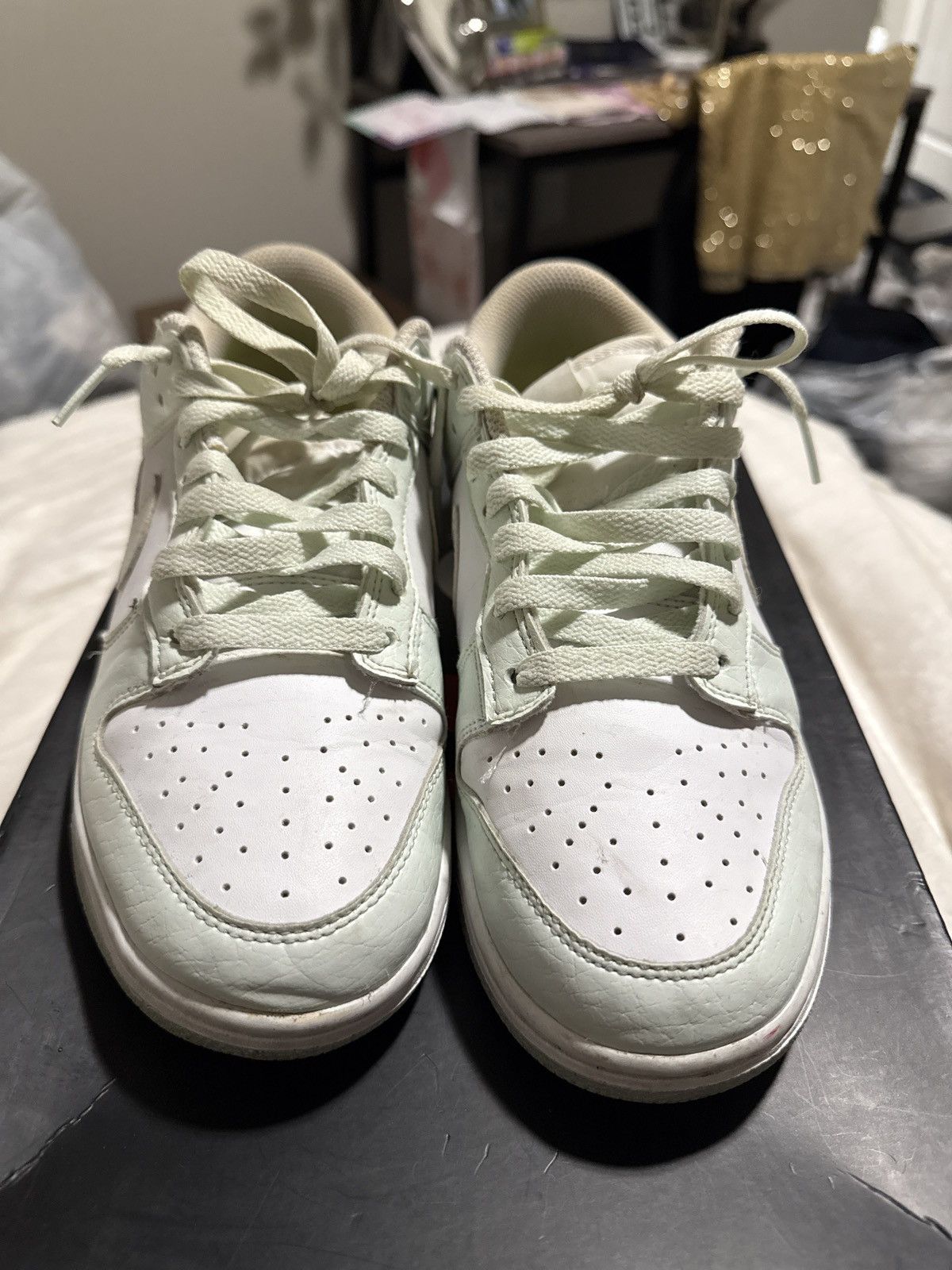 Nike Nike Dunk Low Next Nature White Mint Size US 9 / IT 39 - 3 Thumbnail