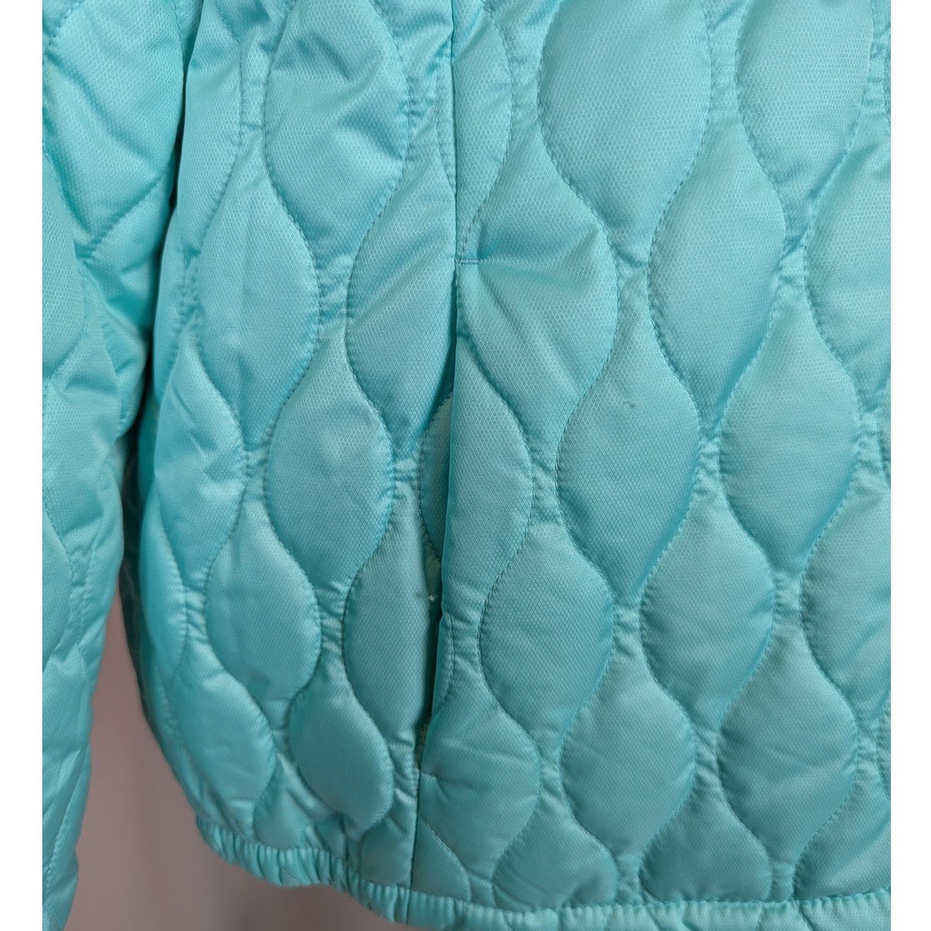 Other Gerry Puffer Jacket Blue Green Seafoam with Gray Trim XL Size XL / US 12-14 / IT 48-50 - 14 Thumbnail