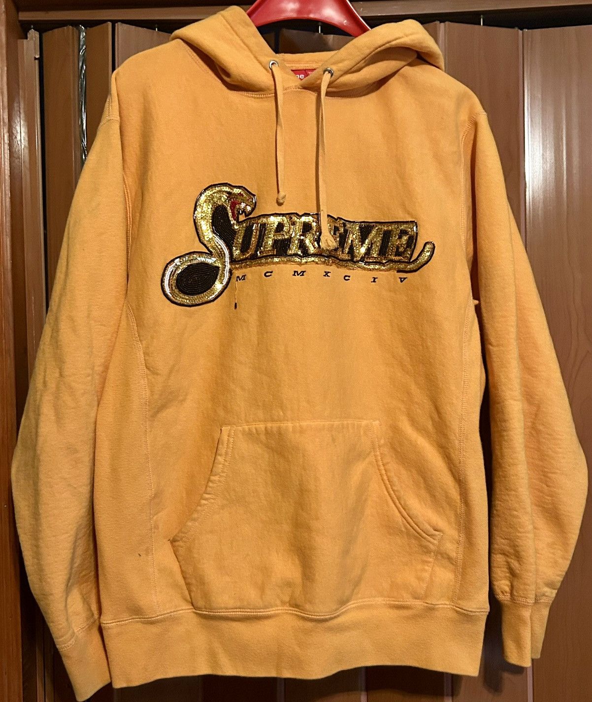 Supreme Supreme Sequin Viper Hoodie Size US L / EU 52-54 / 3 - 2 Thumbnail