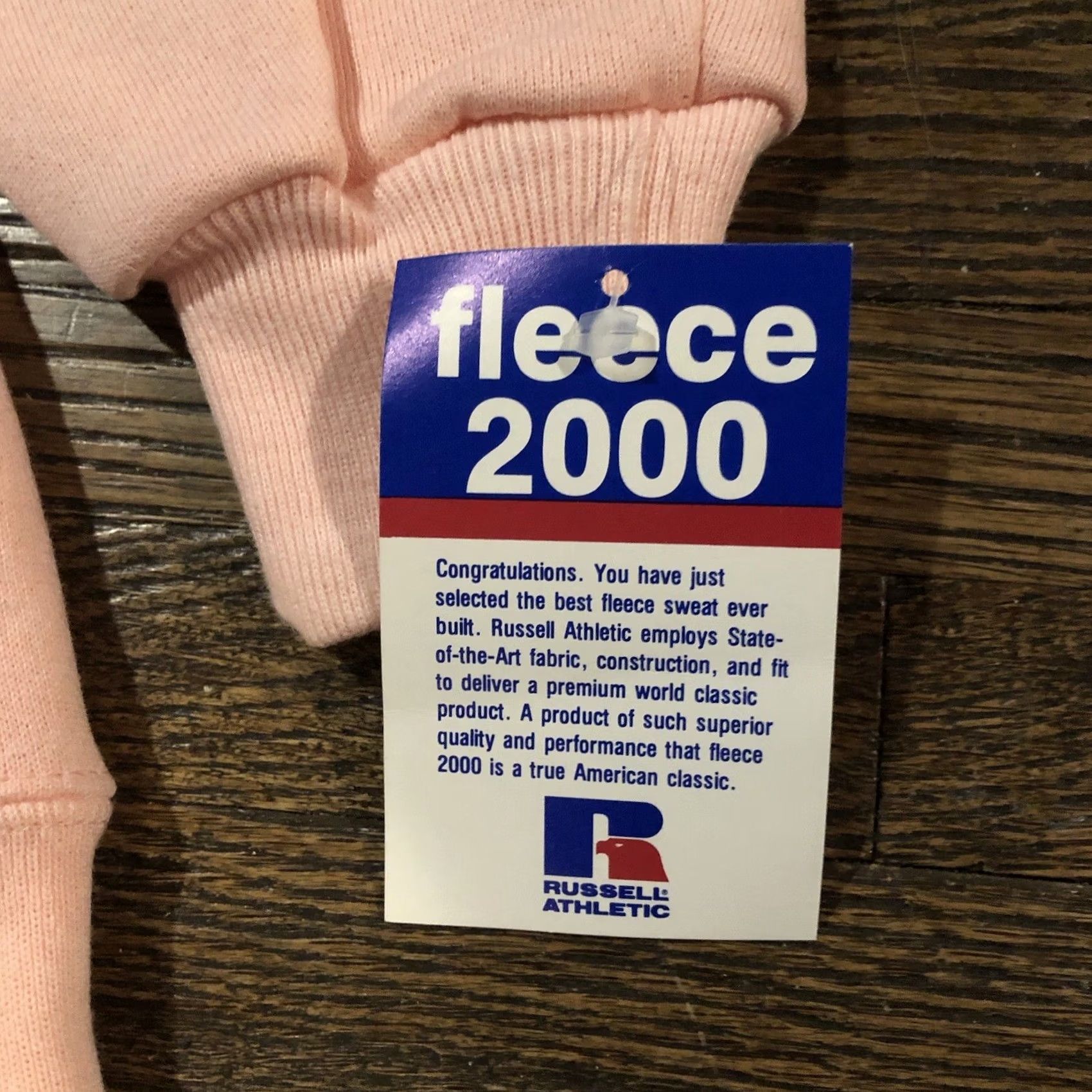 Russell Athletic VINTAGE Russell Athletic Sweatshirt Crewneck Pink S Unisex Adults 90s Y2K USA Size US S / EU 44-46 / 1 - 5 Thumbnail