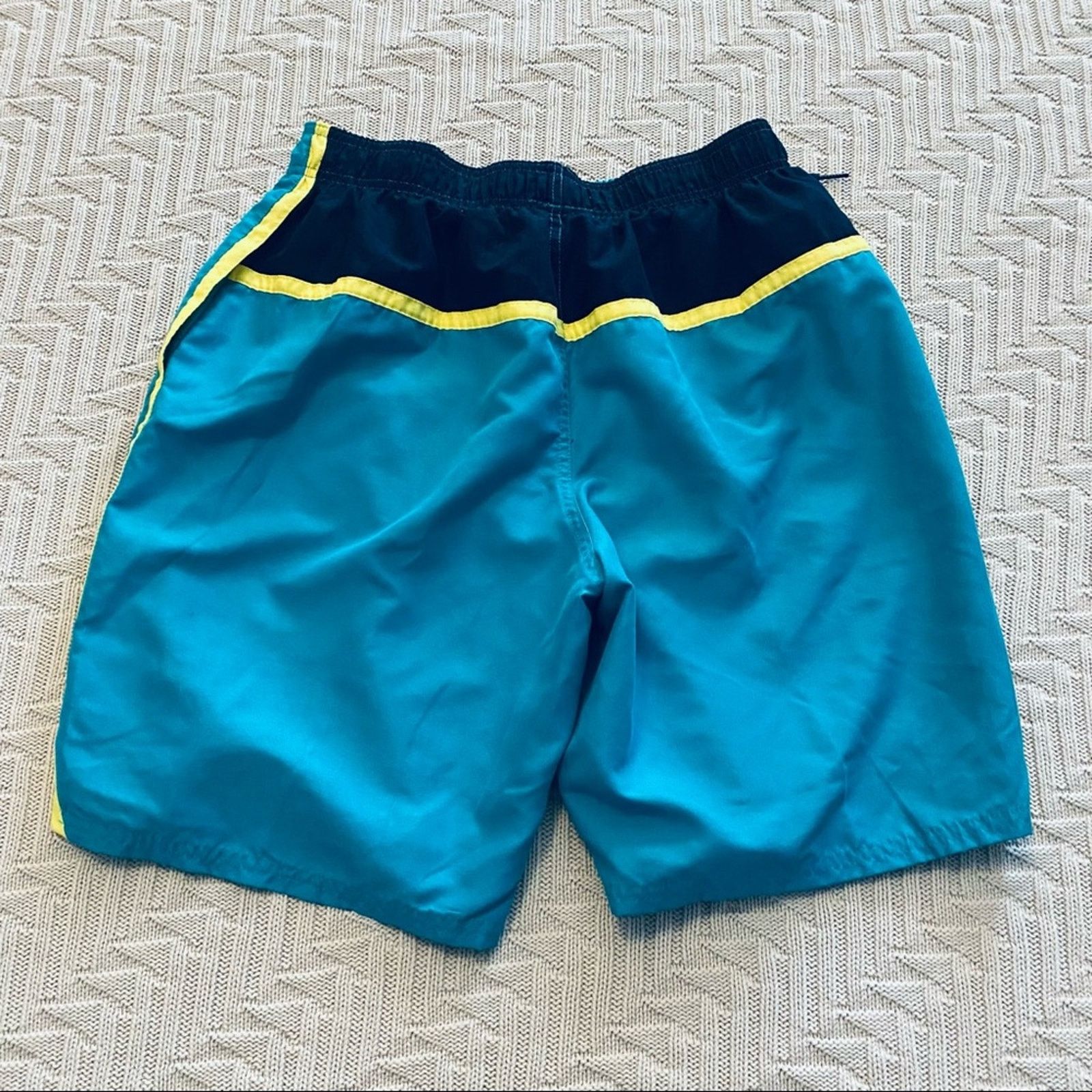 Nike Nike teal blue swim trunks Size US 35 - 2 Thumbnail