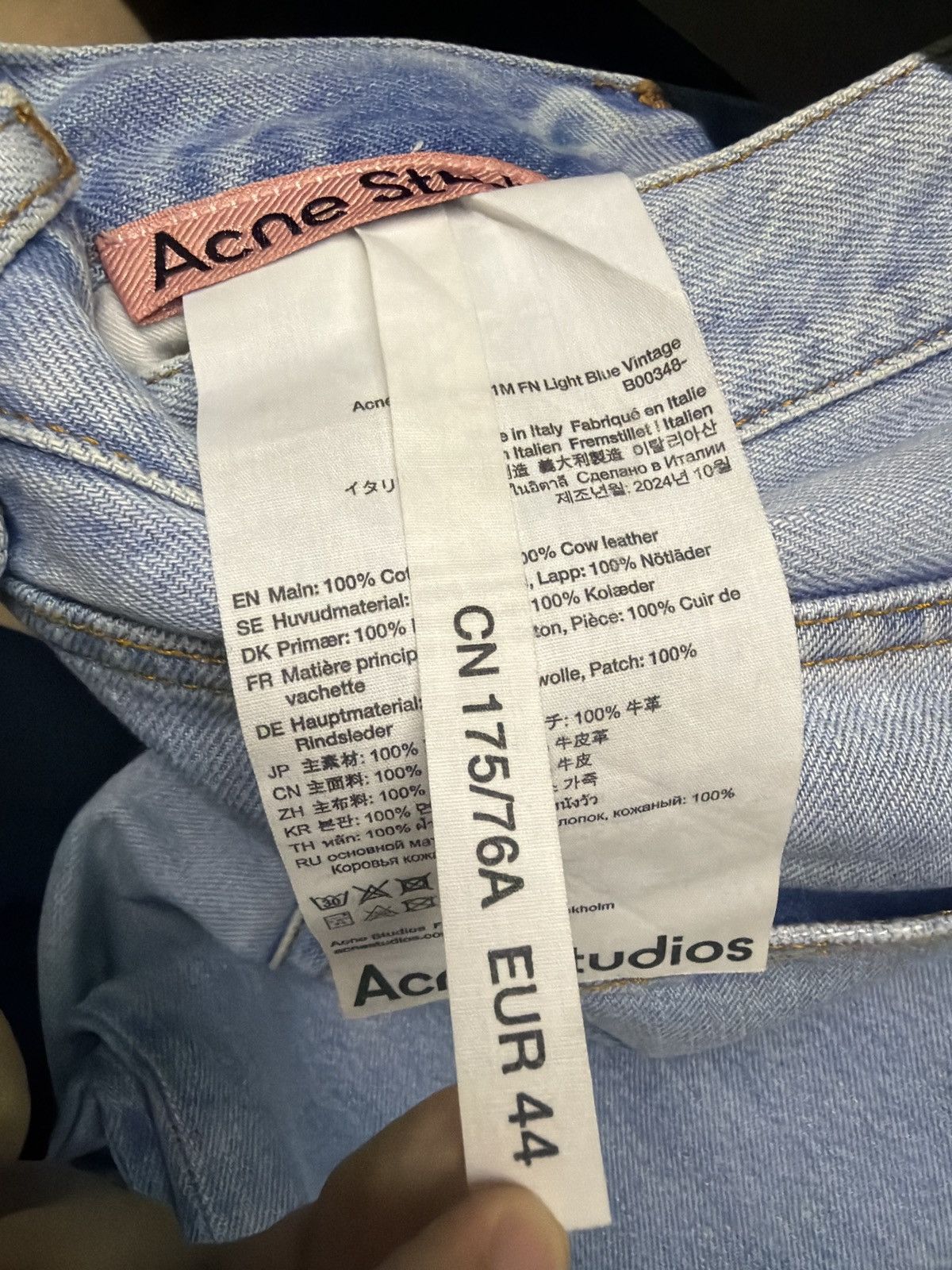 Acne Studios acne studios 1981m light blue jeans Size US 28 / EU 44 - 9 Thumbnail