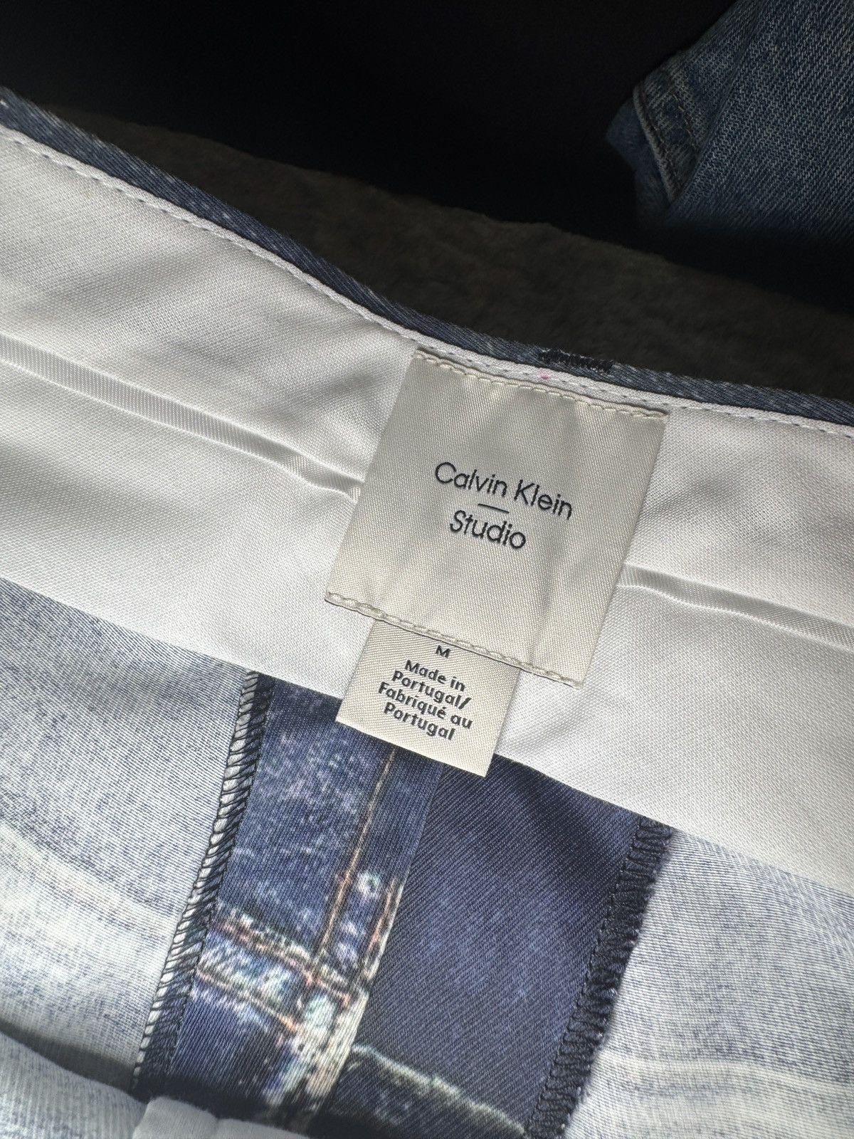 Calvin Klein Calvin Klein Studios Printed Pants Size US 32 / EU 48 - 4 Thumbnail
