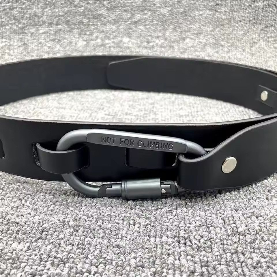 Other PU Leather Carabiner Buckle Belt Size 32 - 6 Thumbnail