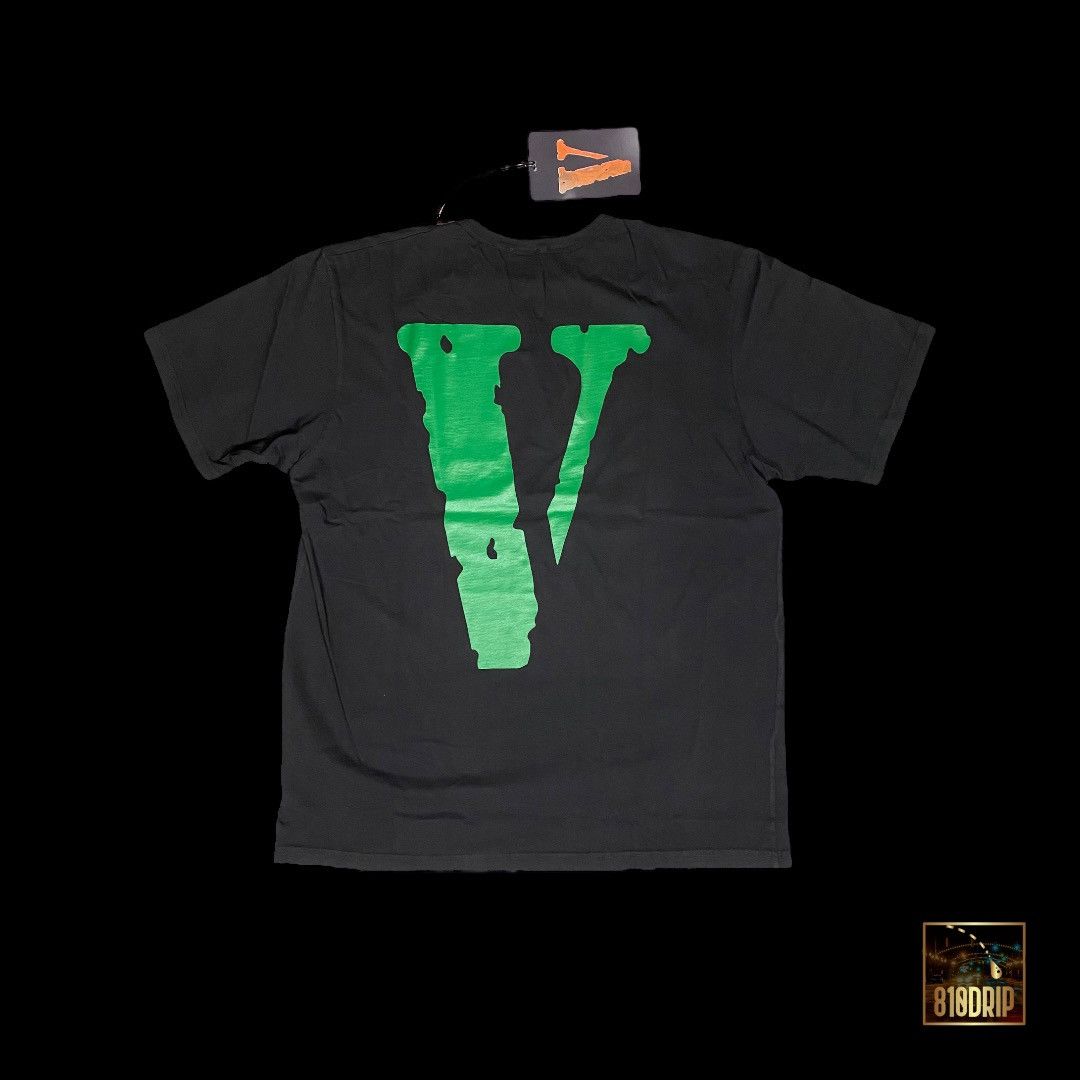 Vlone Vlone Green Staple Tee Black (S) Size US S / EU 44-46 / 1 - 2 Thumbnail