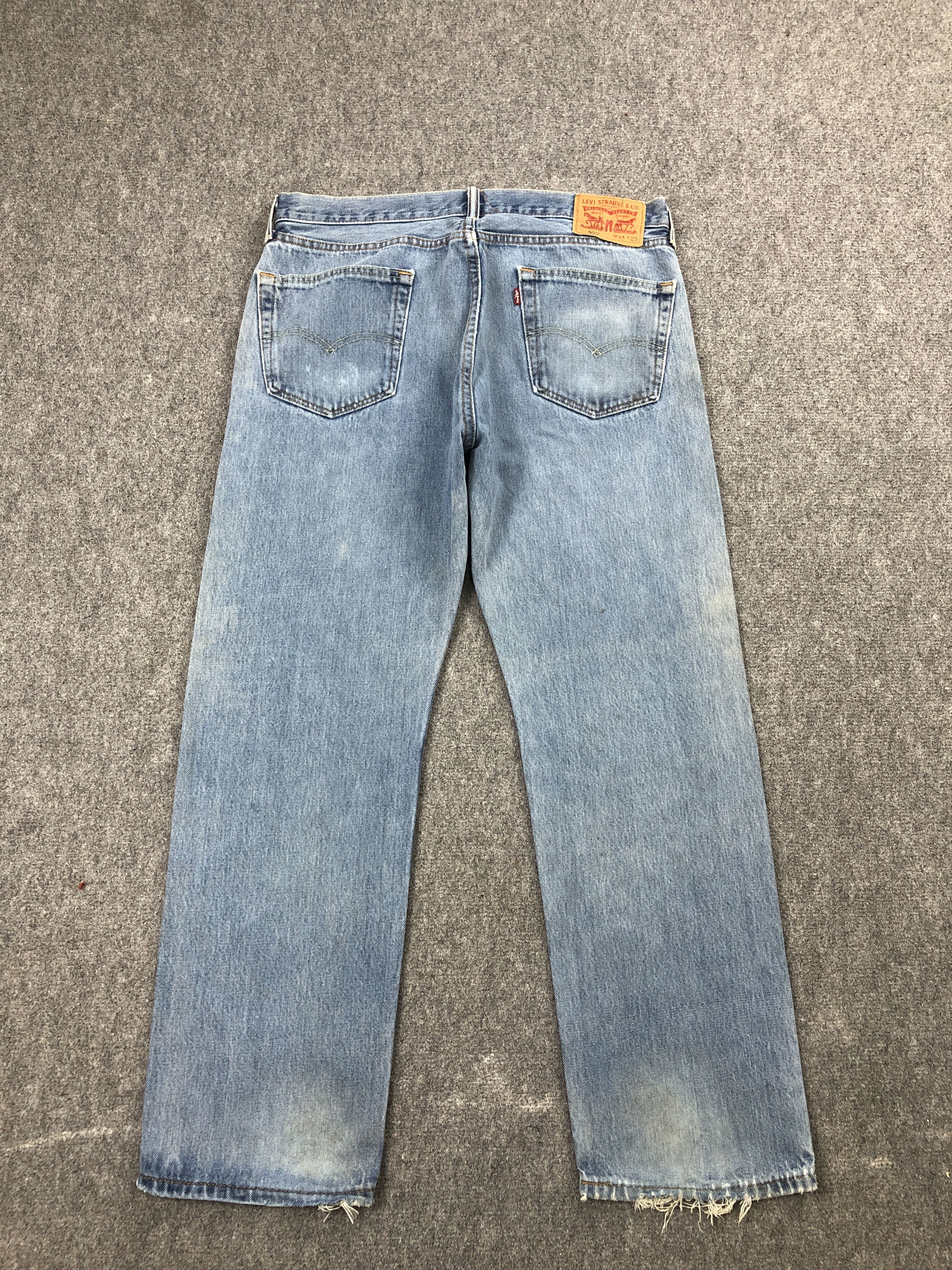 Levi's × Vintage Lightwash Vintage Levis 505 Jeans DP2456 Size US 33 - 3 Thumbnail
