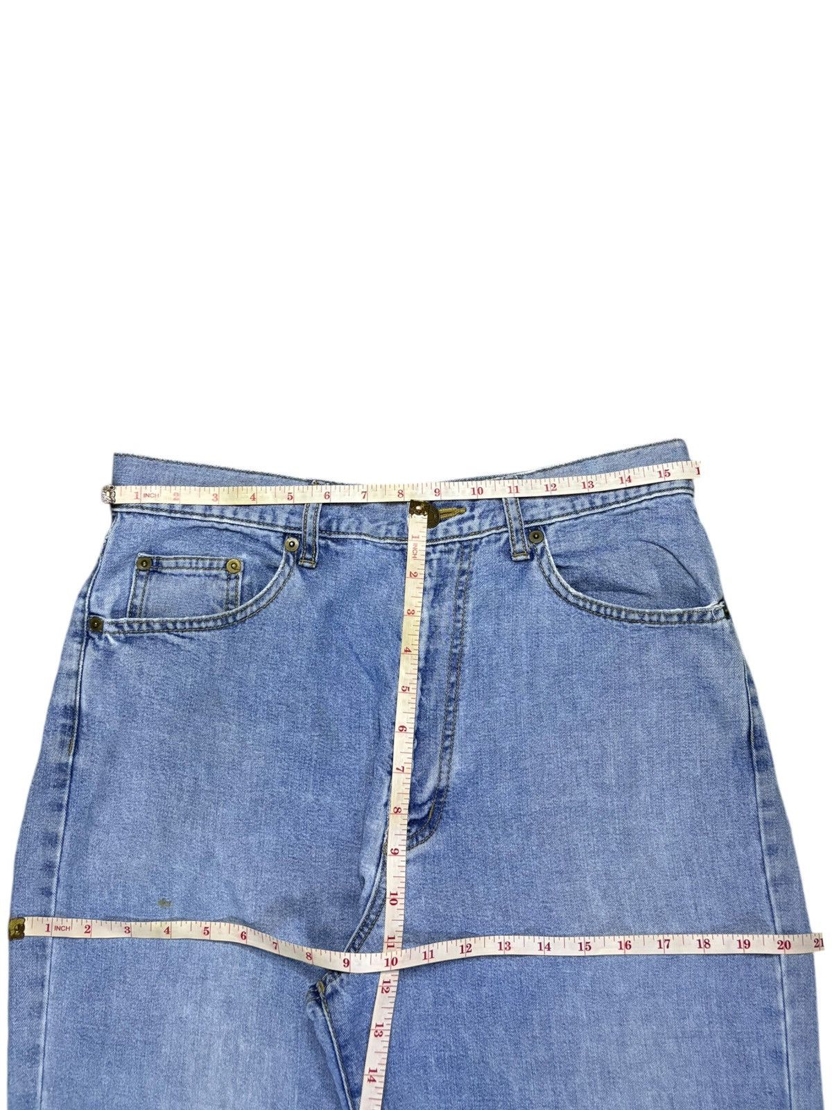 Japanese Brand × Uniqlo Vintage Japanese Uniqlo Blue Wash Baggy Jeans Size US 31 - 13 Thumbnail