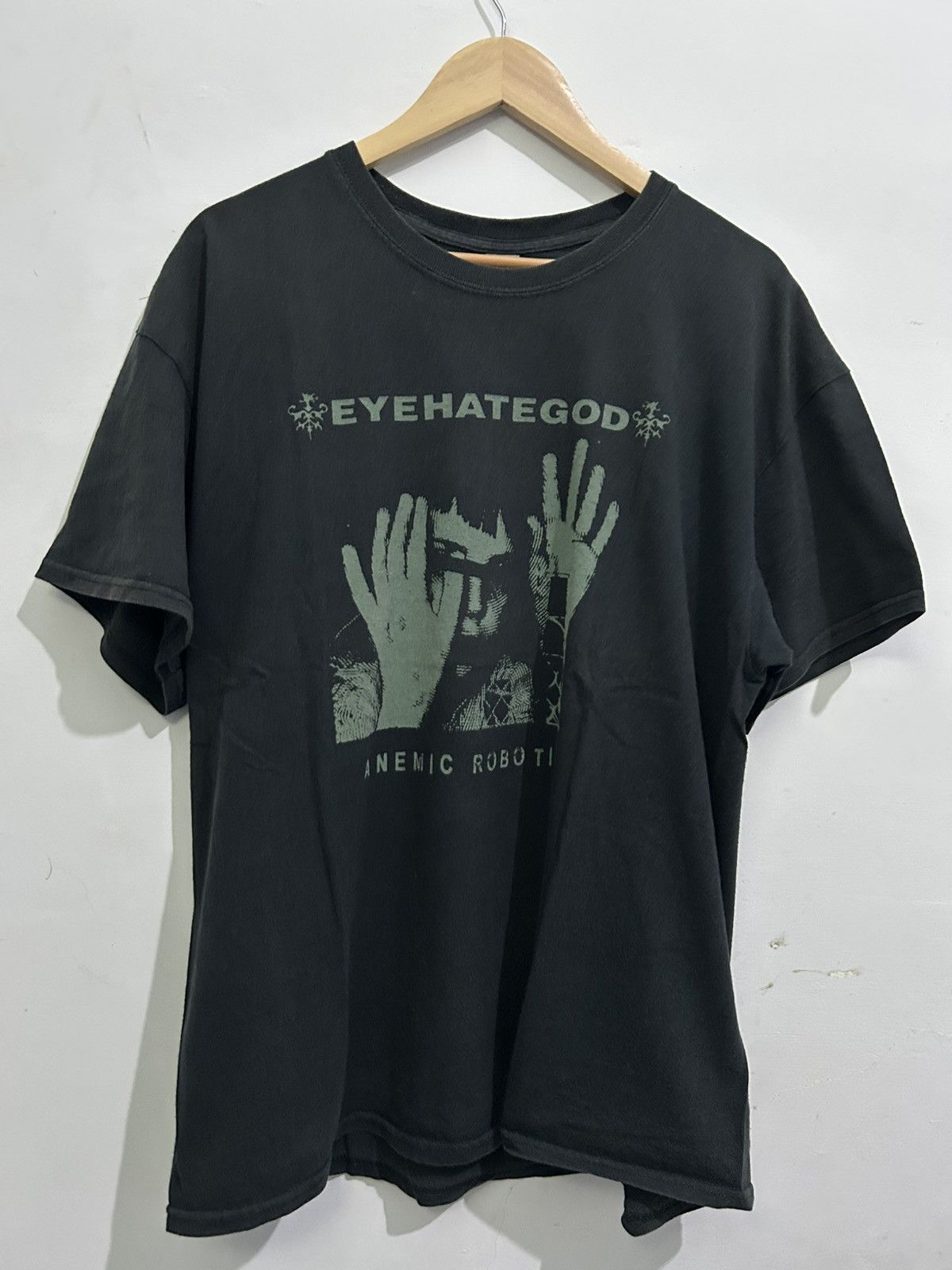 Band Tees Early’00 EYEHATEGOD Anemic Robotic Size US XL / EU 56 / 4 - 2 Thumbnail