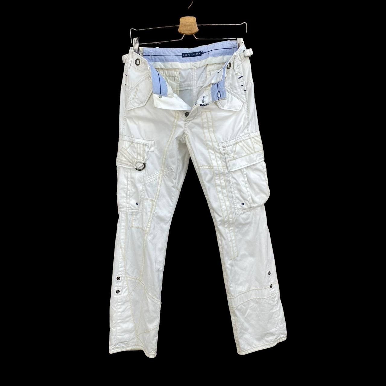 Polo Ralph Lauren Polo Ralph Lauren Off-White Utility Cargo spider-web Stitch Size US 30 / EU 46 - 11 Thumbnail