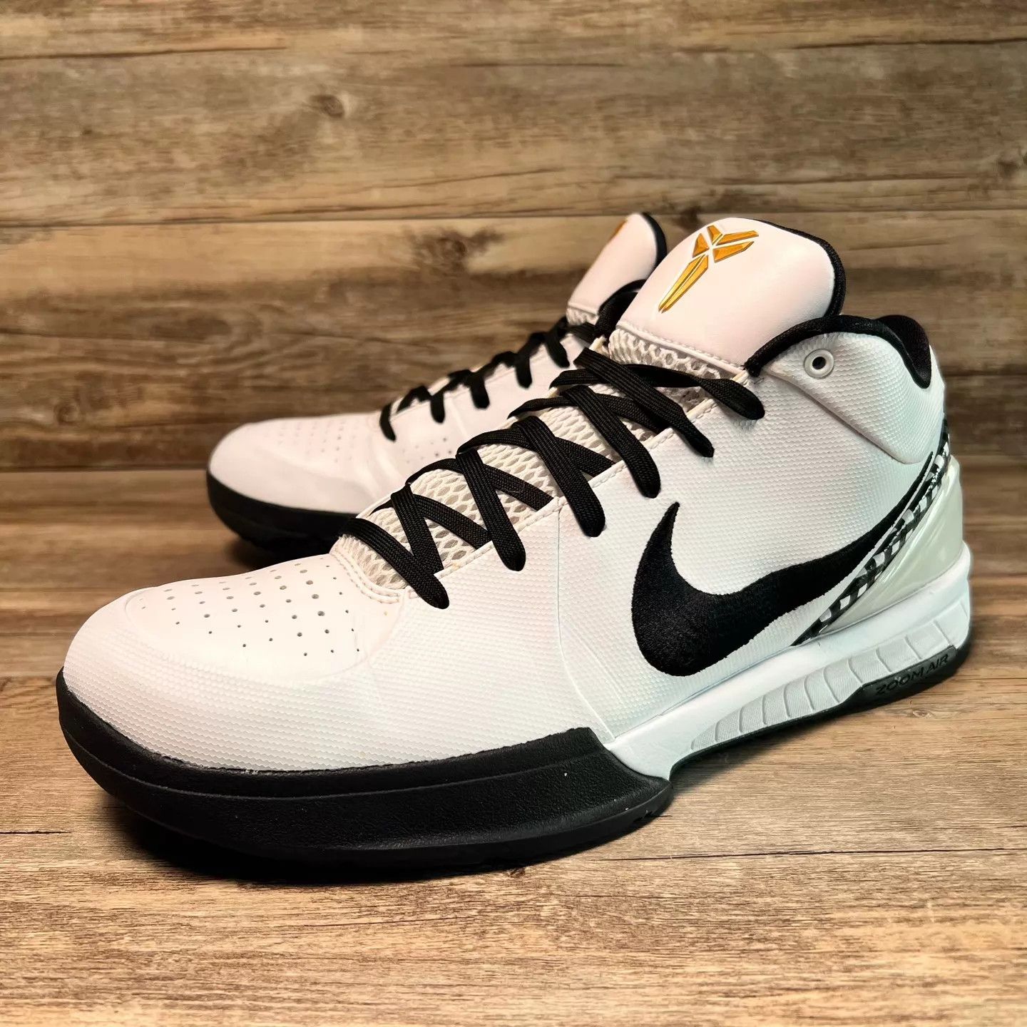 Nike Nike Zoom Kobe 4 Gigi Black/White FJ9363-100 46 Size US 12 / EU 45 - 1 Thumbnail